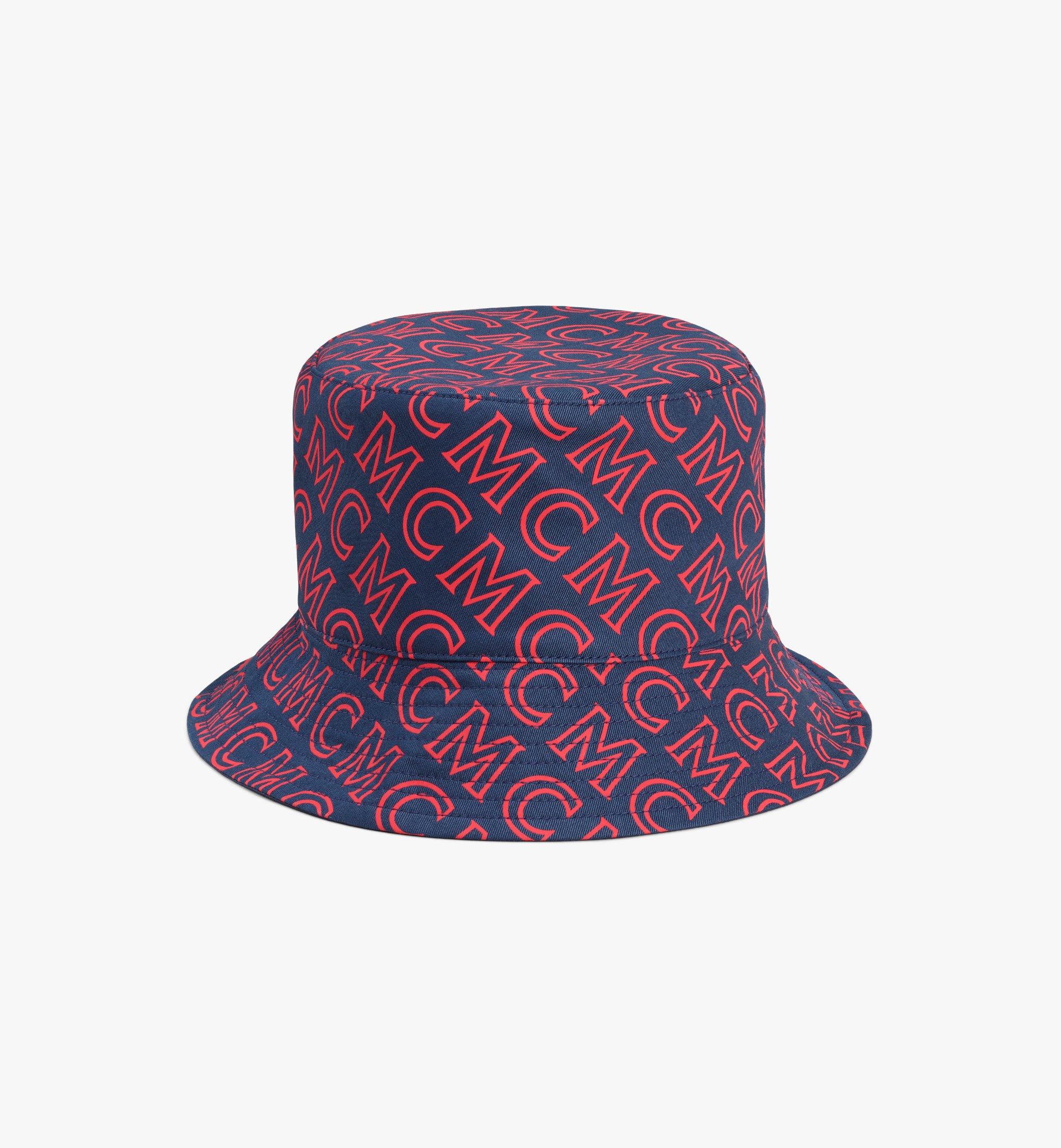 monogram bucket hat