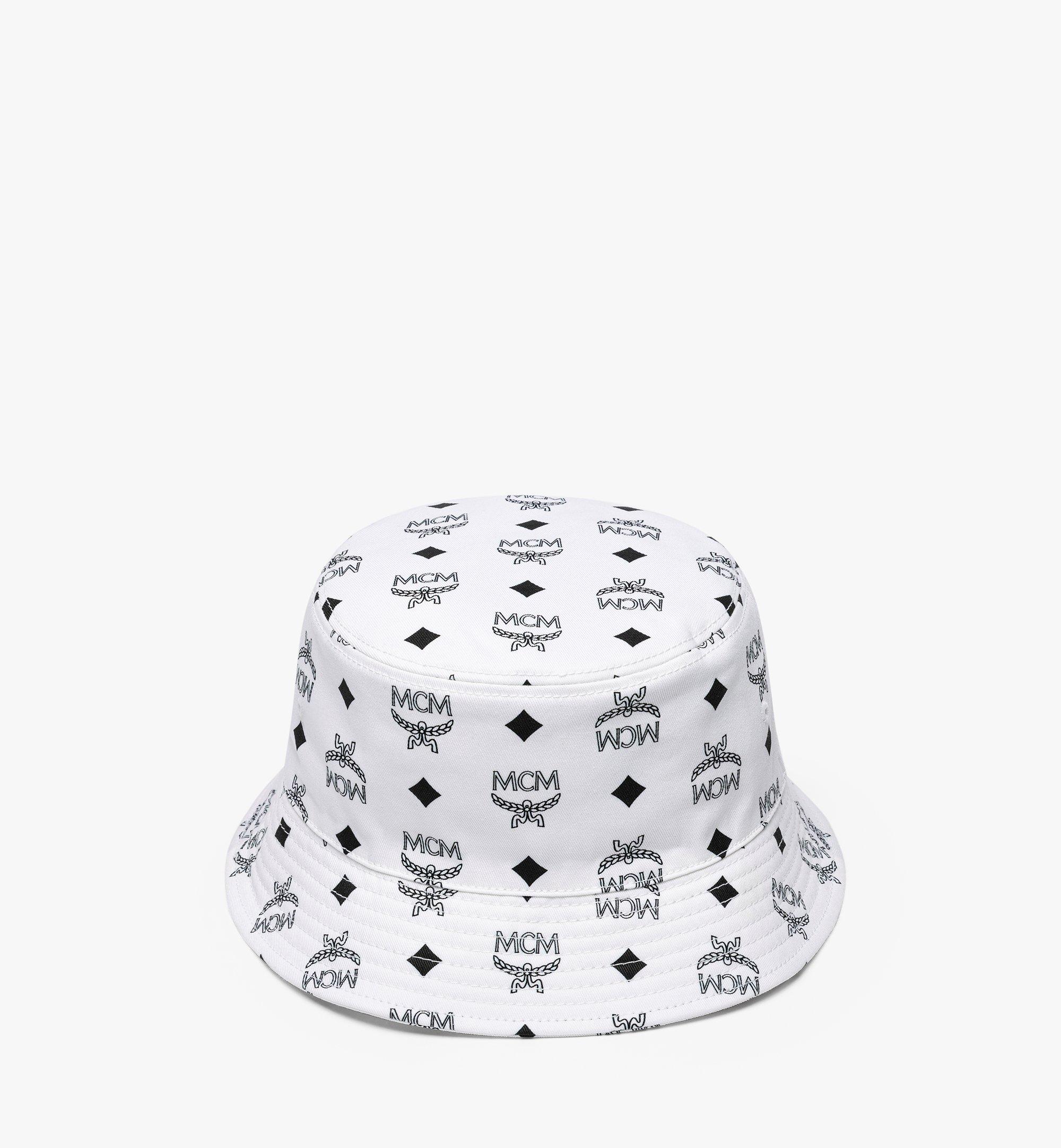 White mcm hat sale