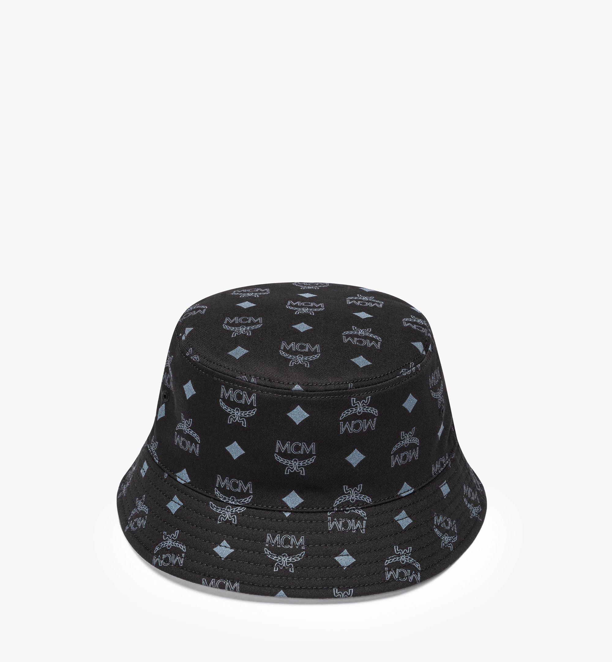 60 Cm 24 Monogram Bucket Hat Black Mcm My