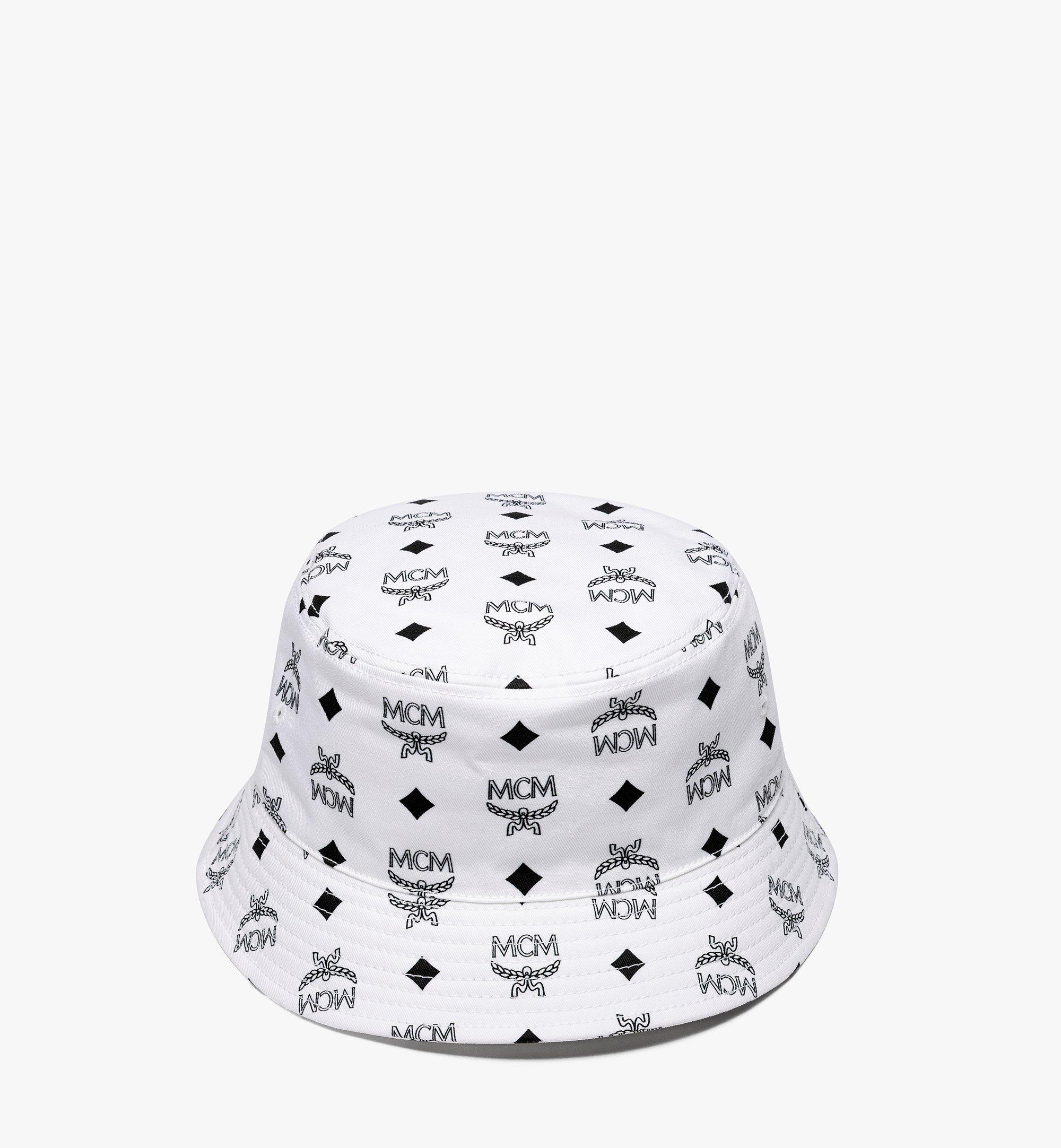 monogram bucket hat