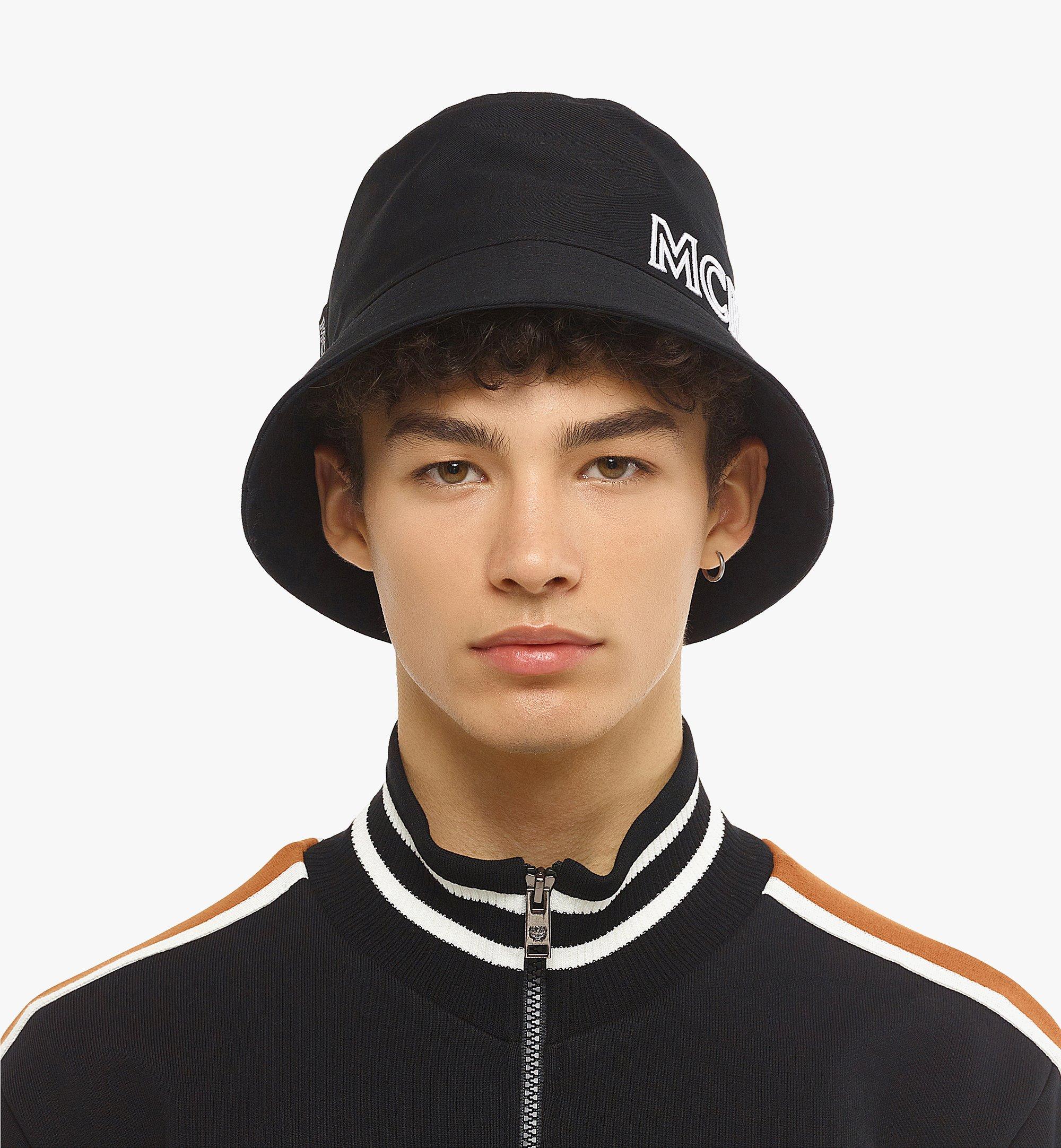 MCM MCM エッセンシャル バケットハット - コットンツイル Black MEHCSBC02BK001 ほかの角度から見る 3