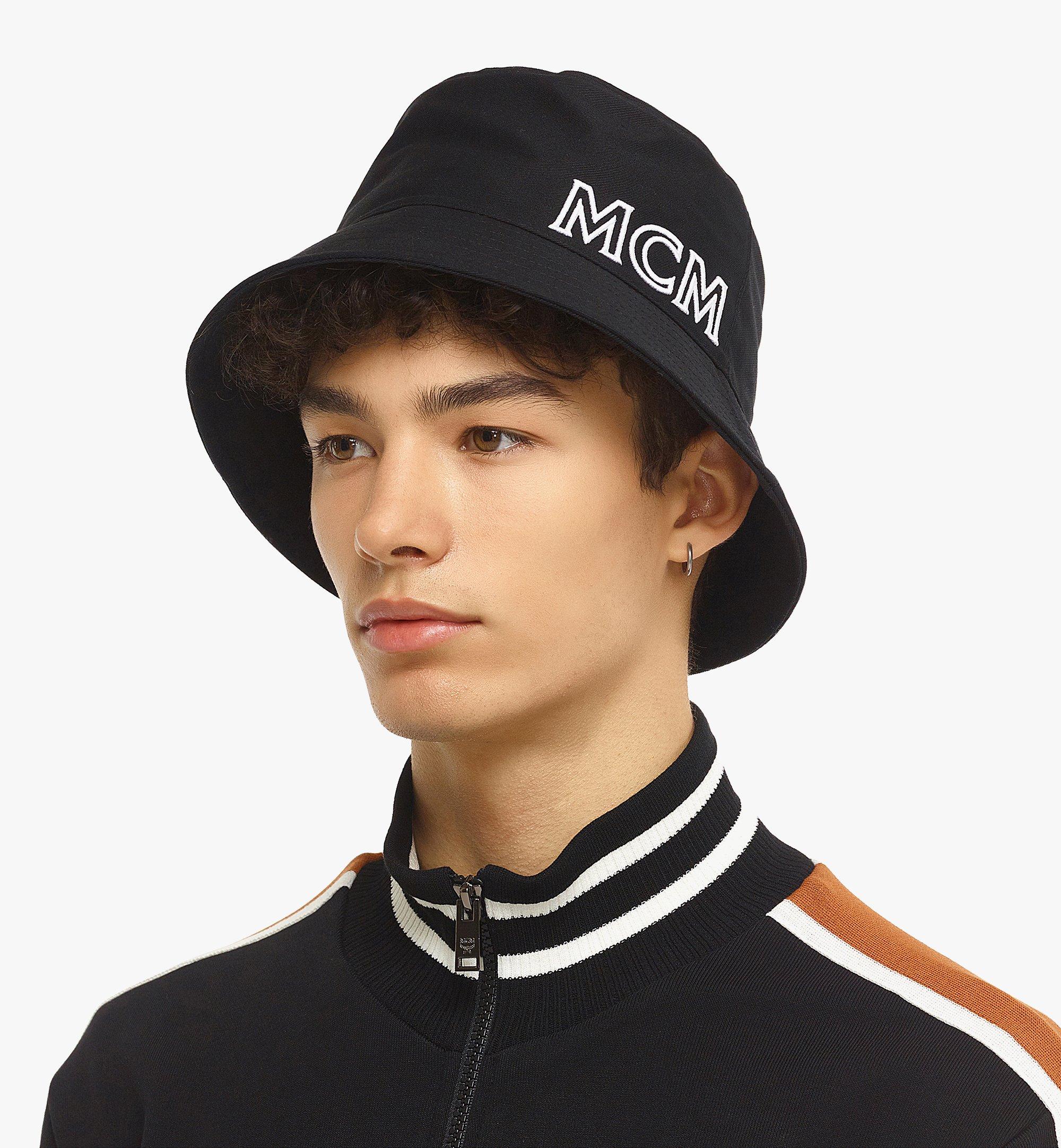 MCM MCM エッセンシャル バケットハット - コットンツイル Black MEHCSBC02BK001 ほかの角度から見る 4
