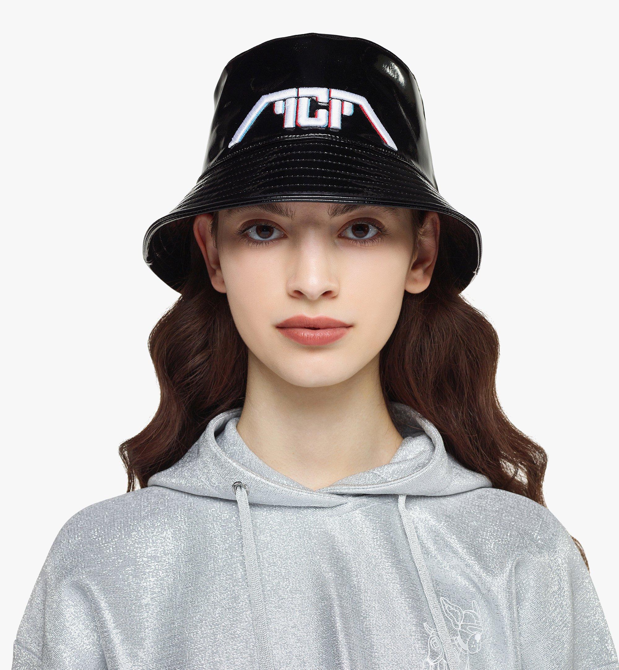 MCM Meta Cyberpunk Bucket Hat Black MEHDSMM02BK001 Alternate View 2