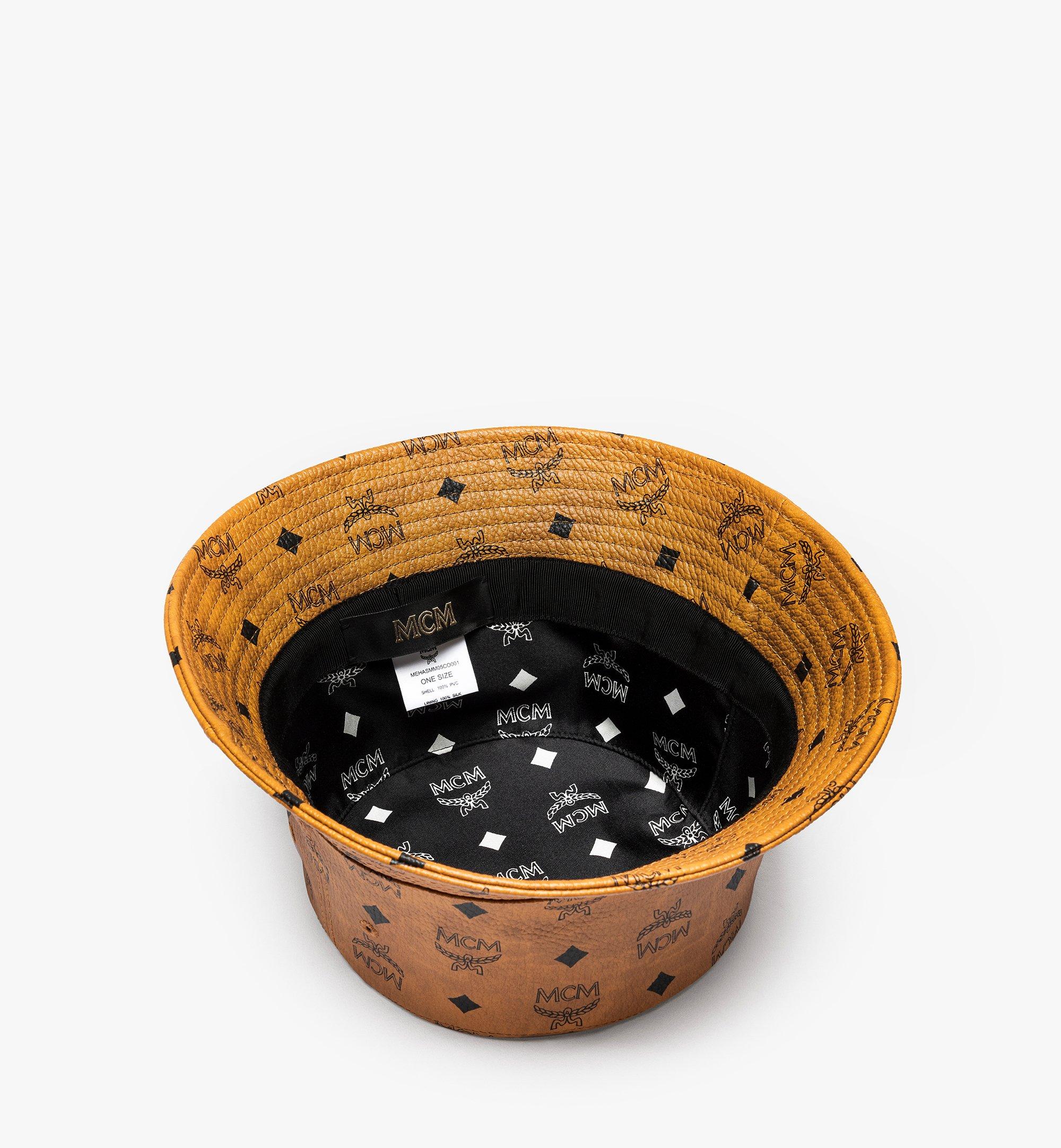 MCM Bucket Hat in Visetos Cognac MEHDSMM12CO060 Plus de photos 1
