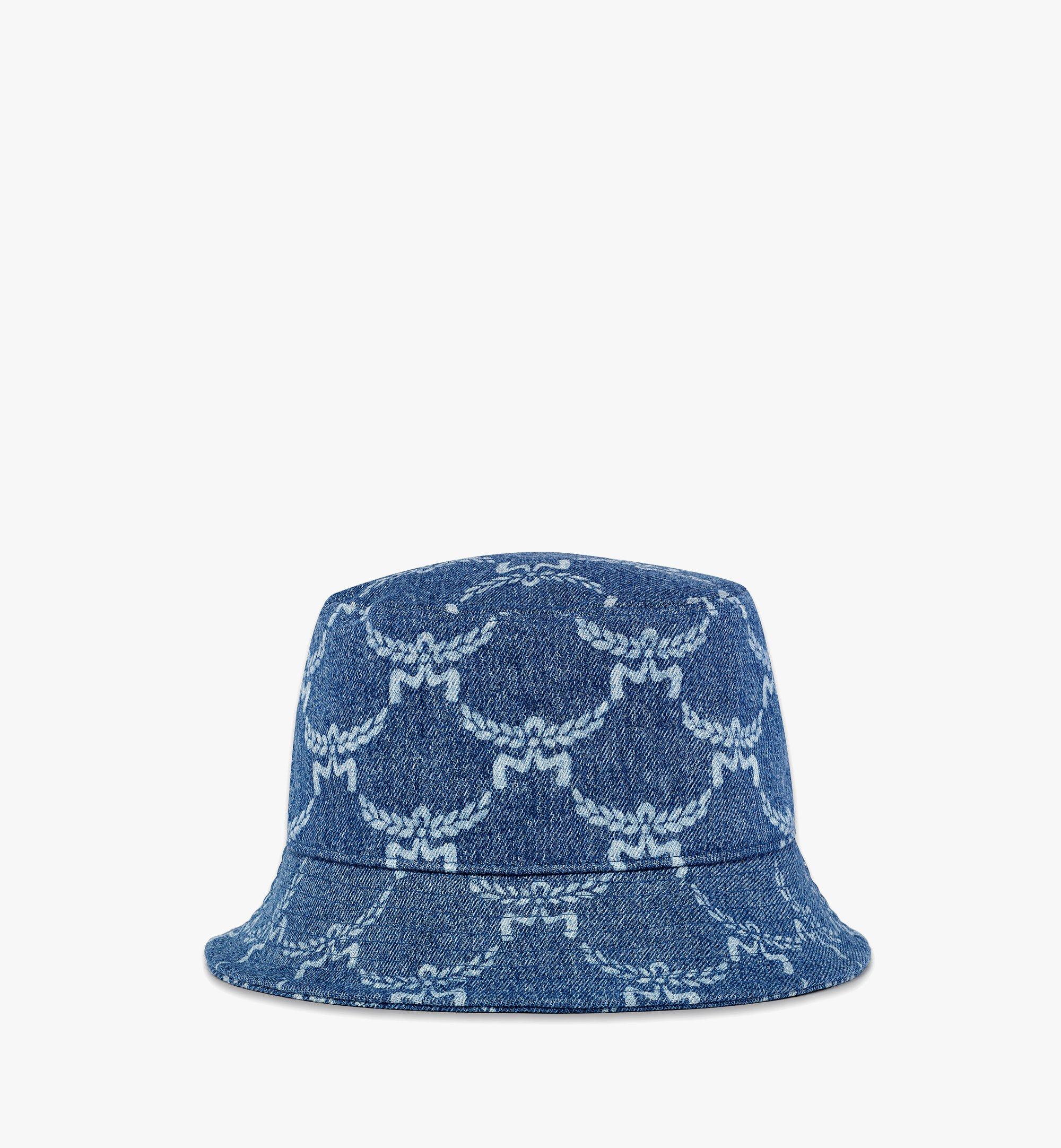 MCM Lauretos Denim Bucket Hat Purple MEHEAMM01LI060 Alternate View 1