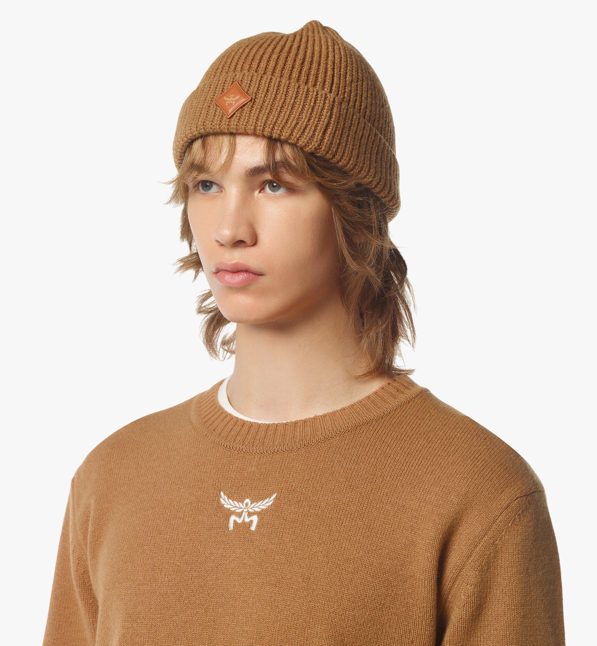 MCM Wollmütze Essential Cognac MEHFSBC01CO001 Noch mehr sehen 2