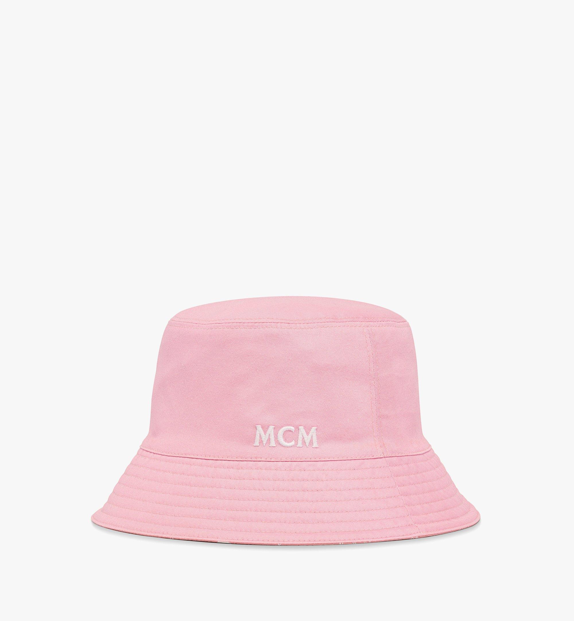 MCM Reversible Bucket Hat Pink MEHGABC01PZ058 Alternate View 1