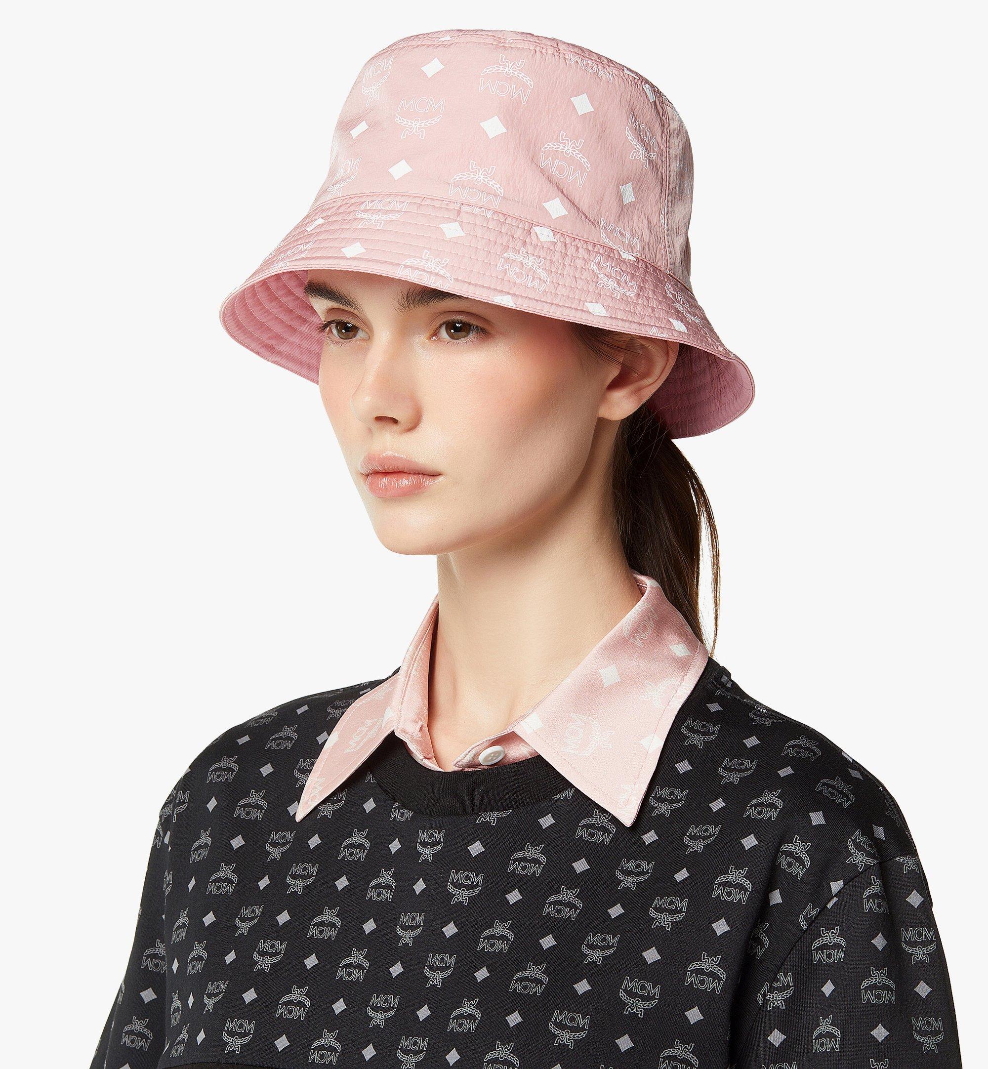 MCM Reversible Bucket Hat Pink MEHGABC01PZ058 Alternate View 3