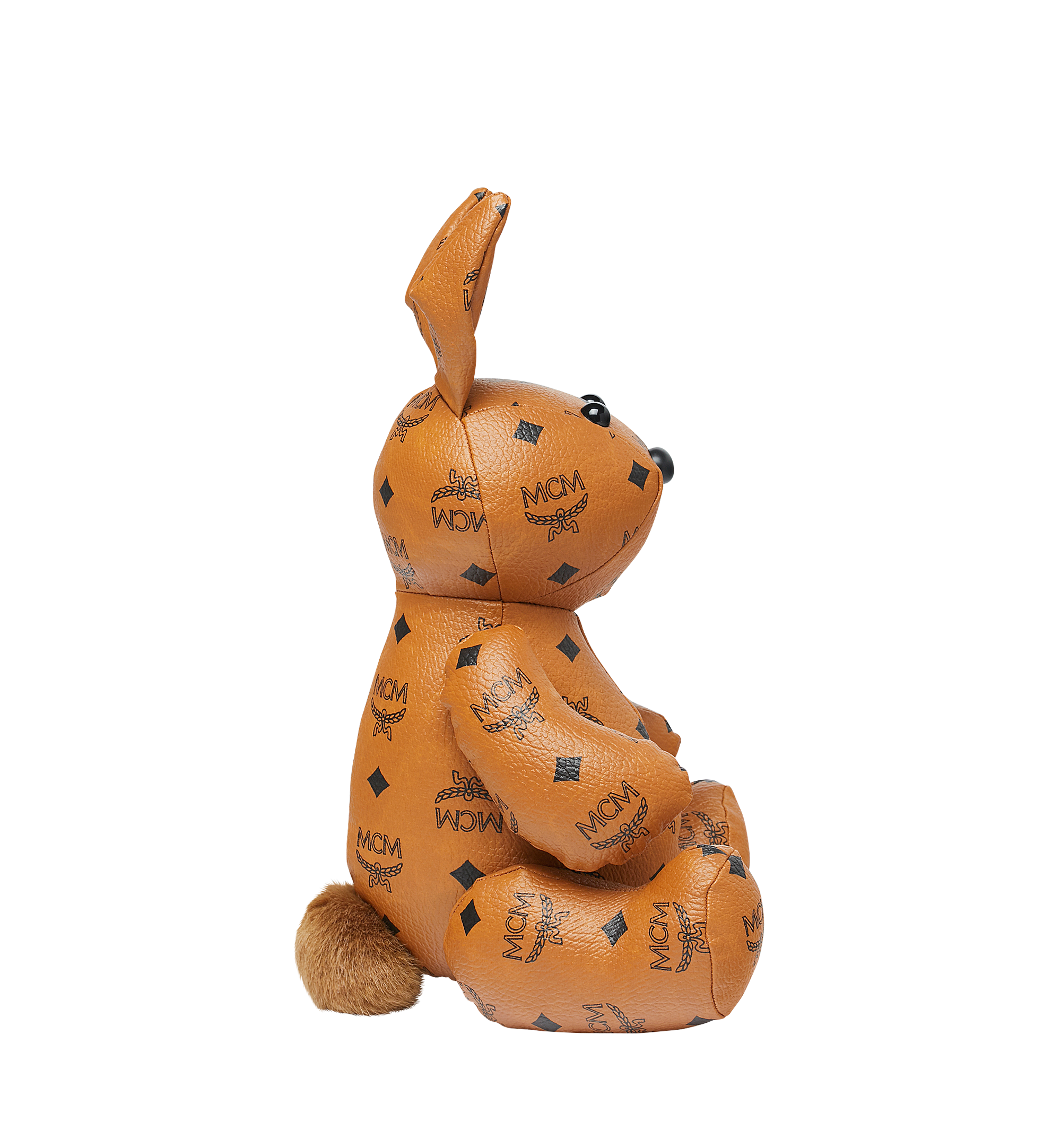MCM Peluche MCM Zoo lapin en Visetos Cognac MEL8SVD23CO001 Plus de photos 1