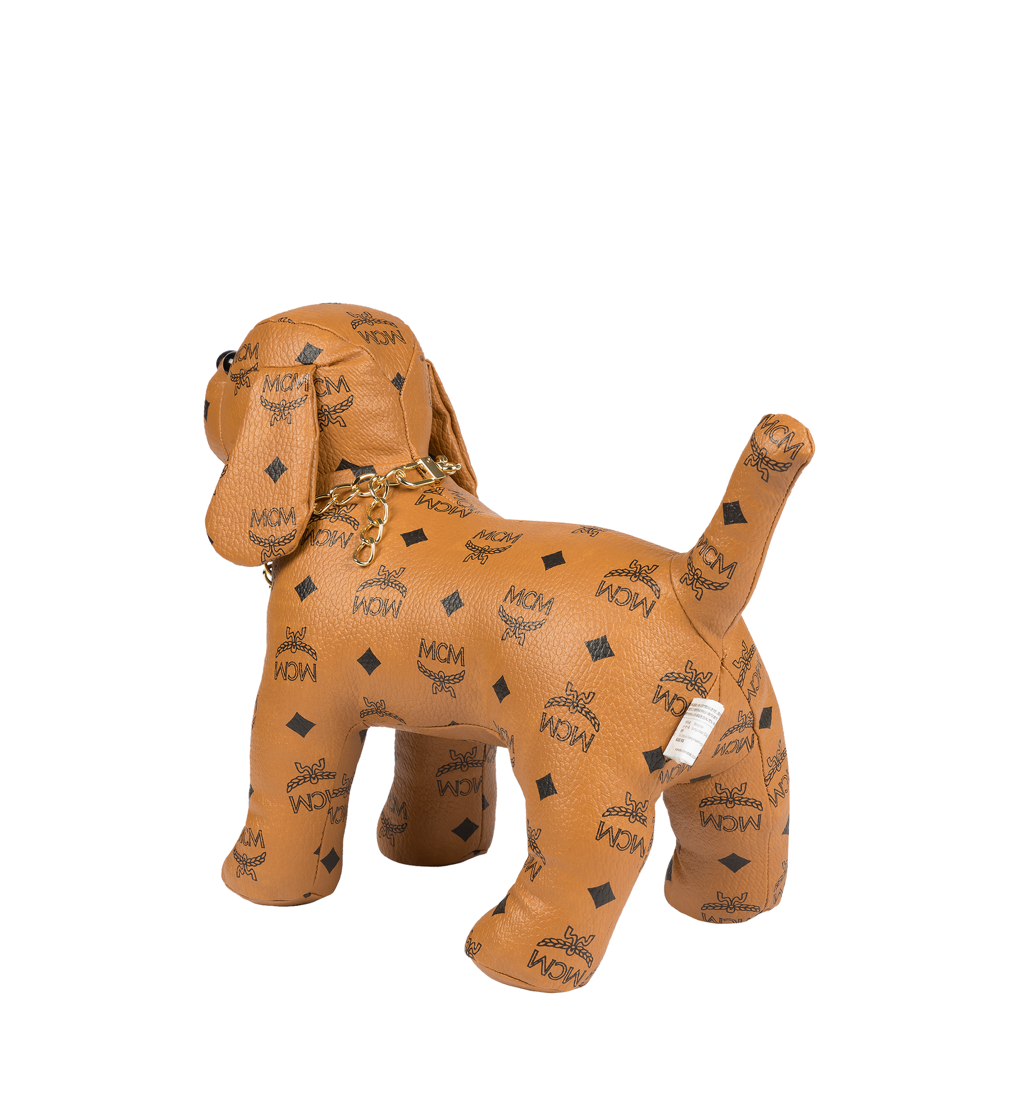 MCM Beagle Doll in Visetos Cognac MEL8SVD77CO001 Alternate View 1