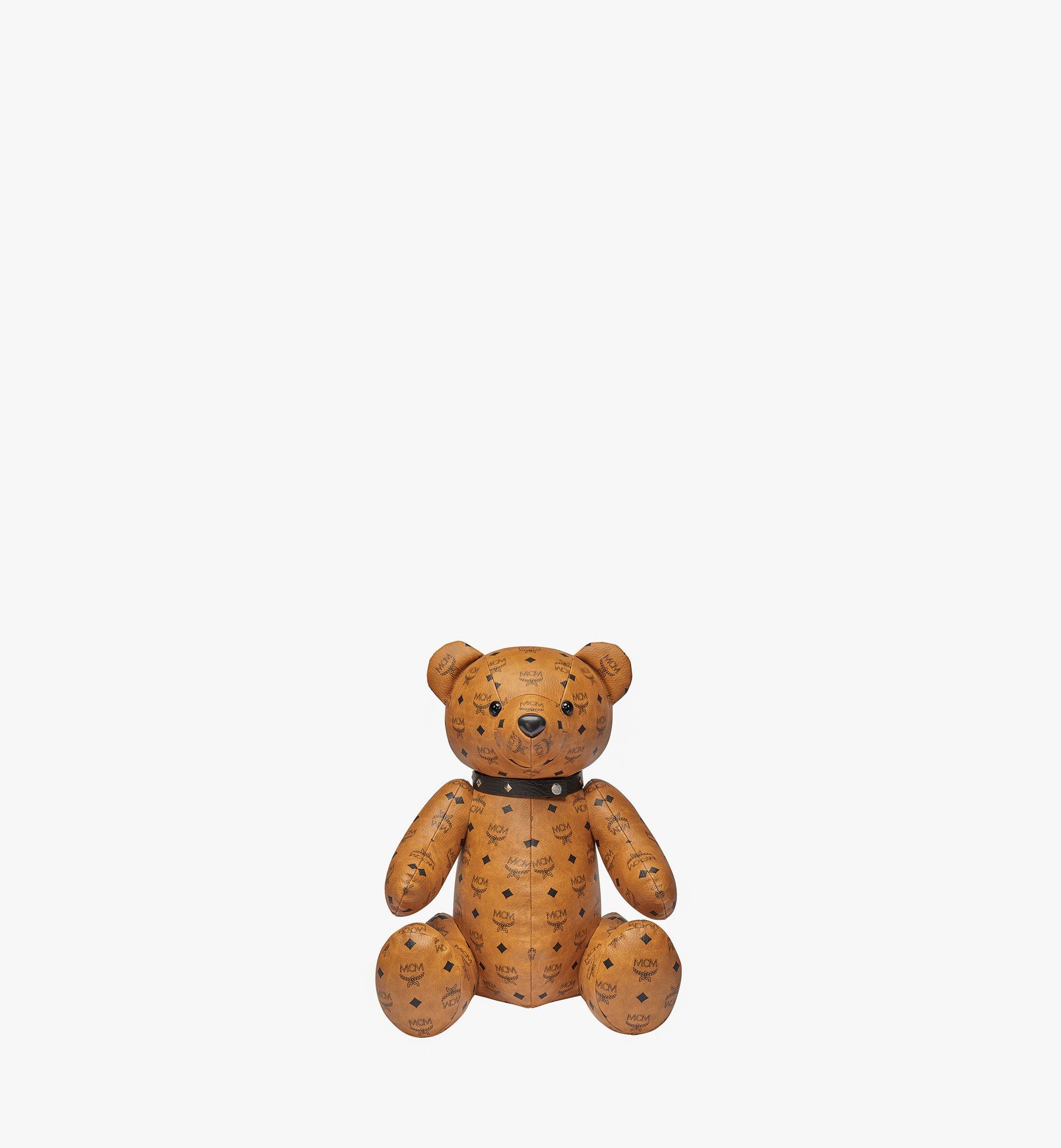 MCM Visetos小熊玩偶 Cognac MELBAVD02CO001 更多视角 1
