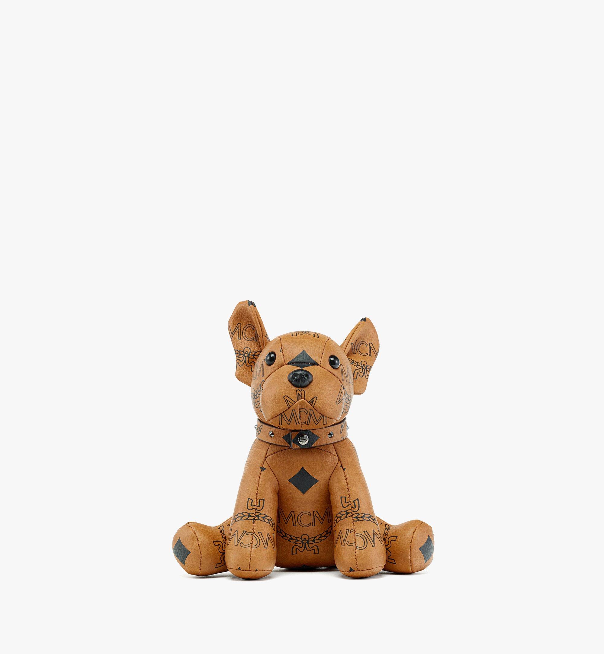 Small M Pup Doll in Maxi Visetos Cognac | MCM ®US