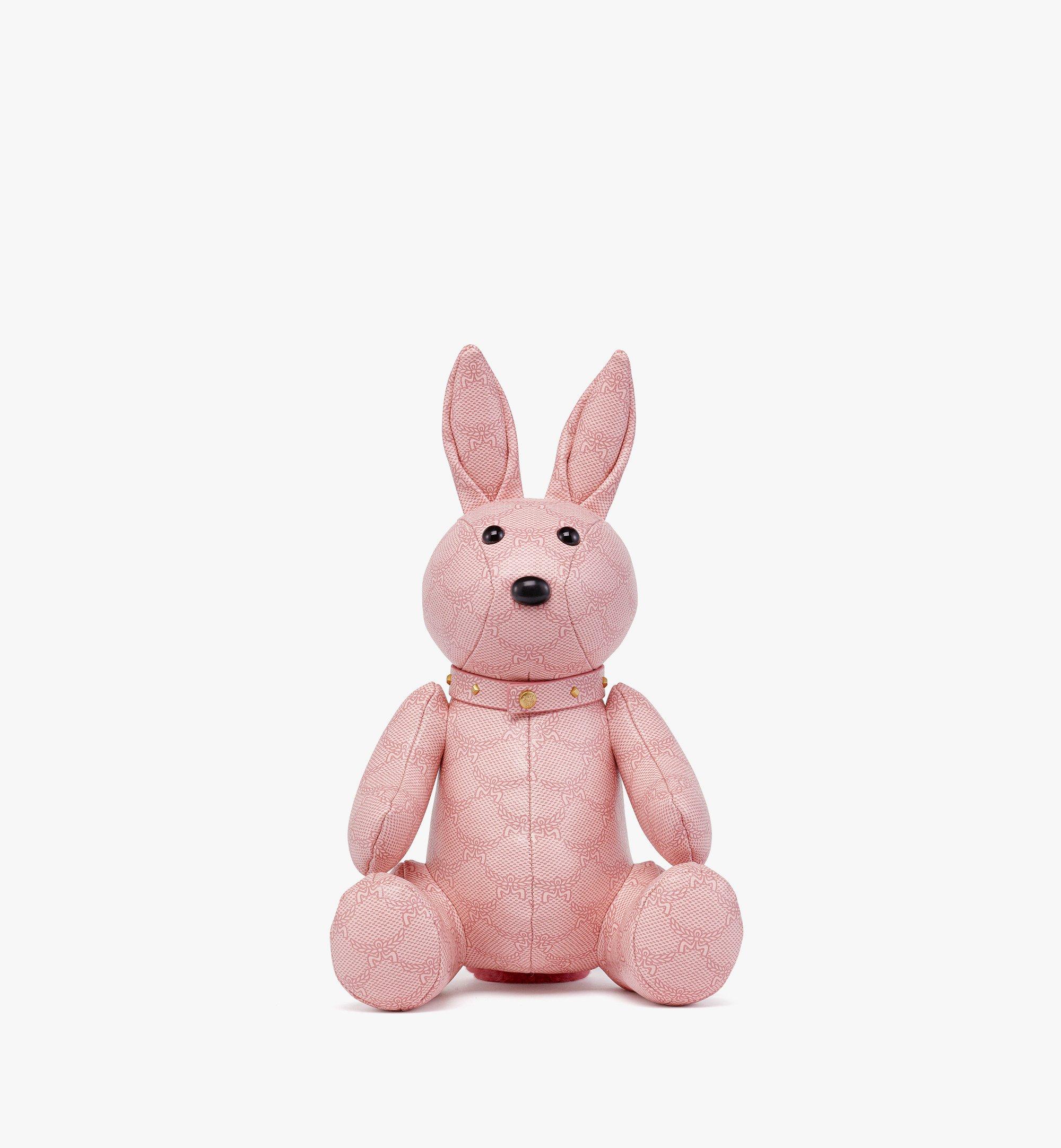 MCM Rabbit Doll in Lauretos Pink MELESMM02P6001 Alternate View 1