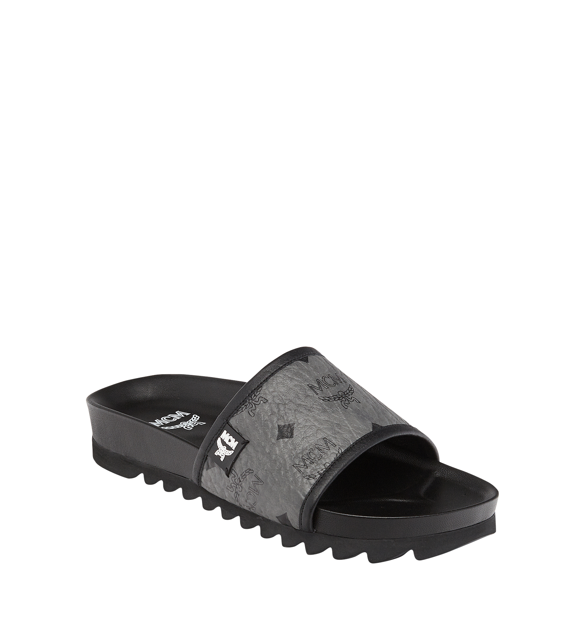 mcm women's visetos slides