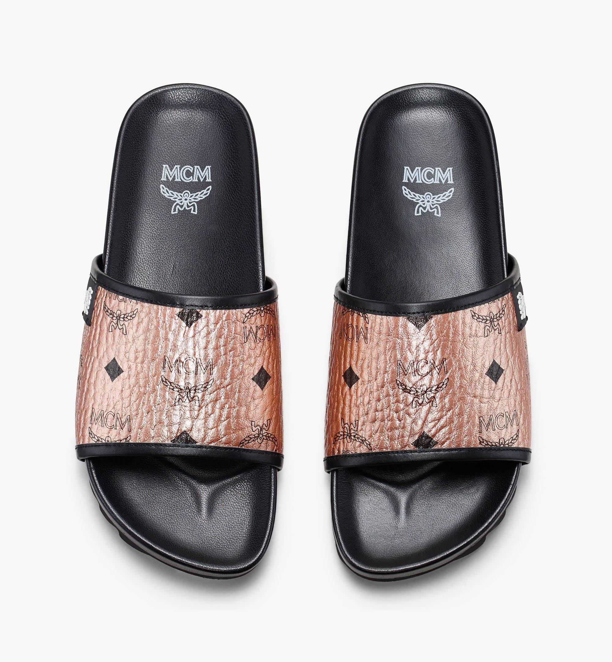 mcm women's visetos slides