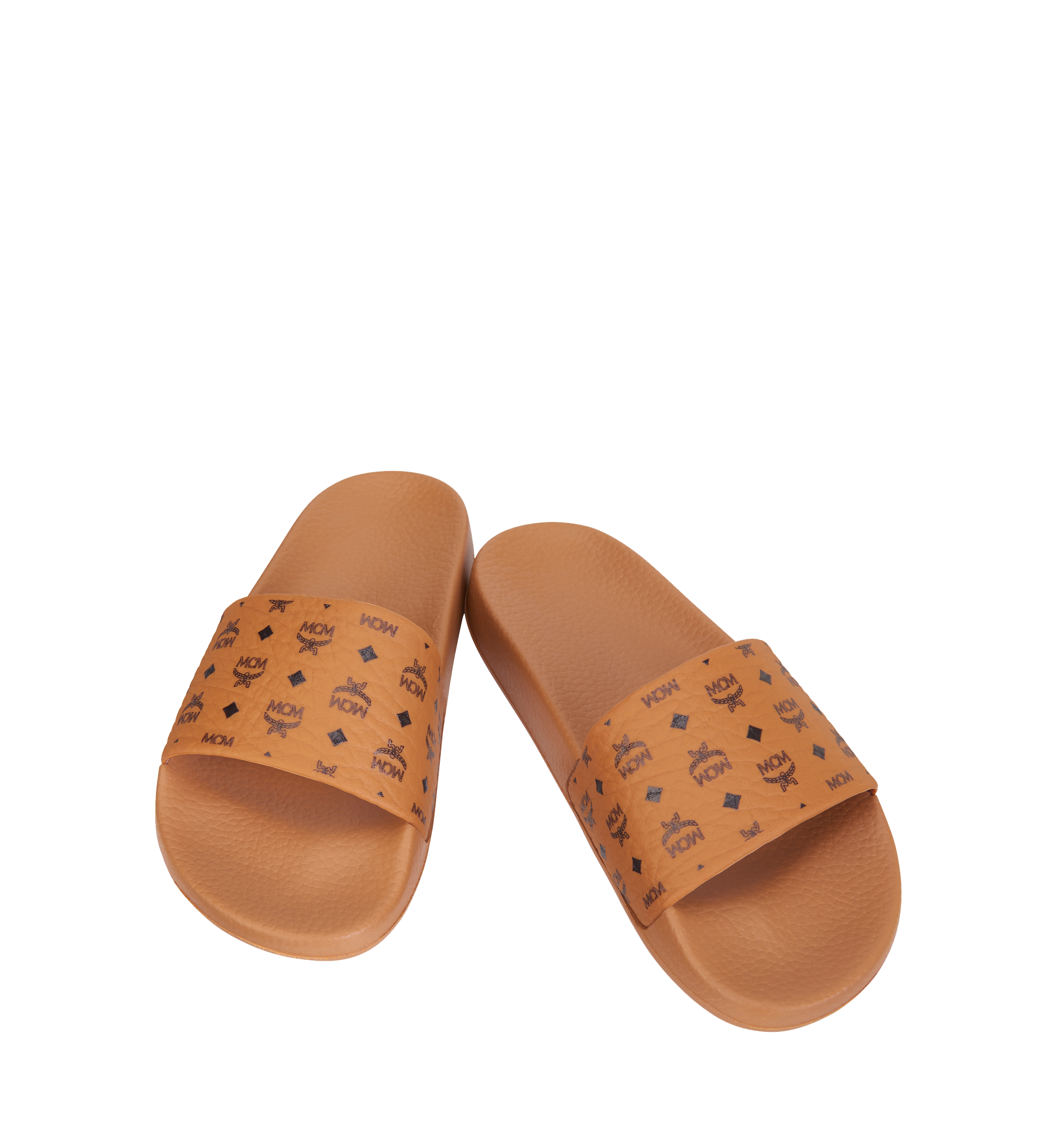 MCM 女士经典Monogram拖鞋 Cognac MES8AMM60CO040 更多视角 3