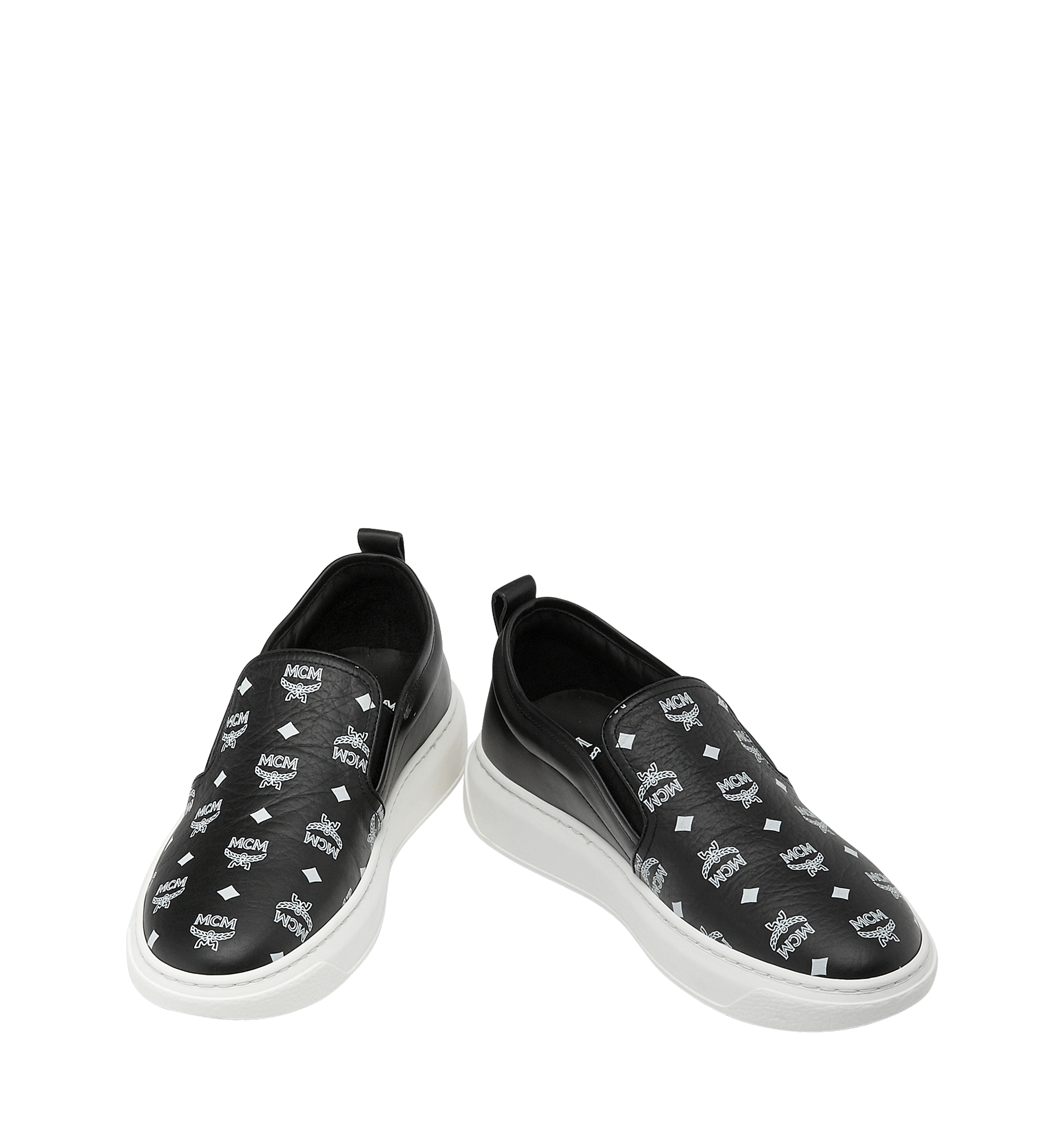 mcm slip on sneakers womens