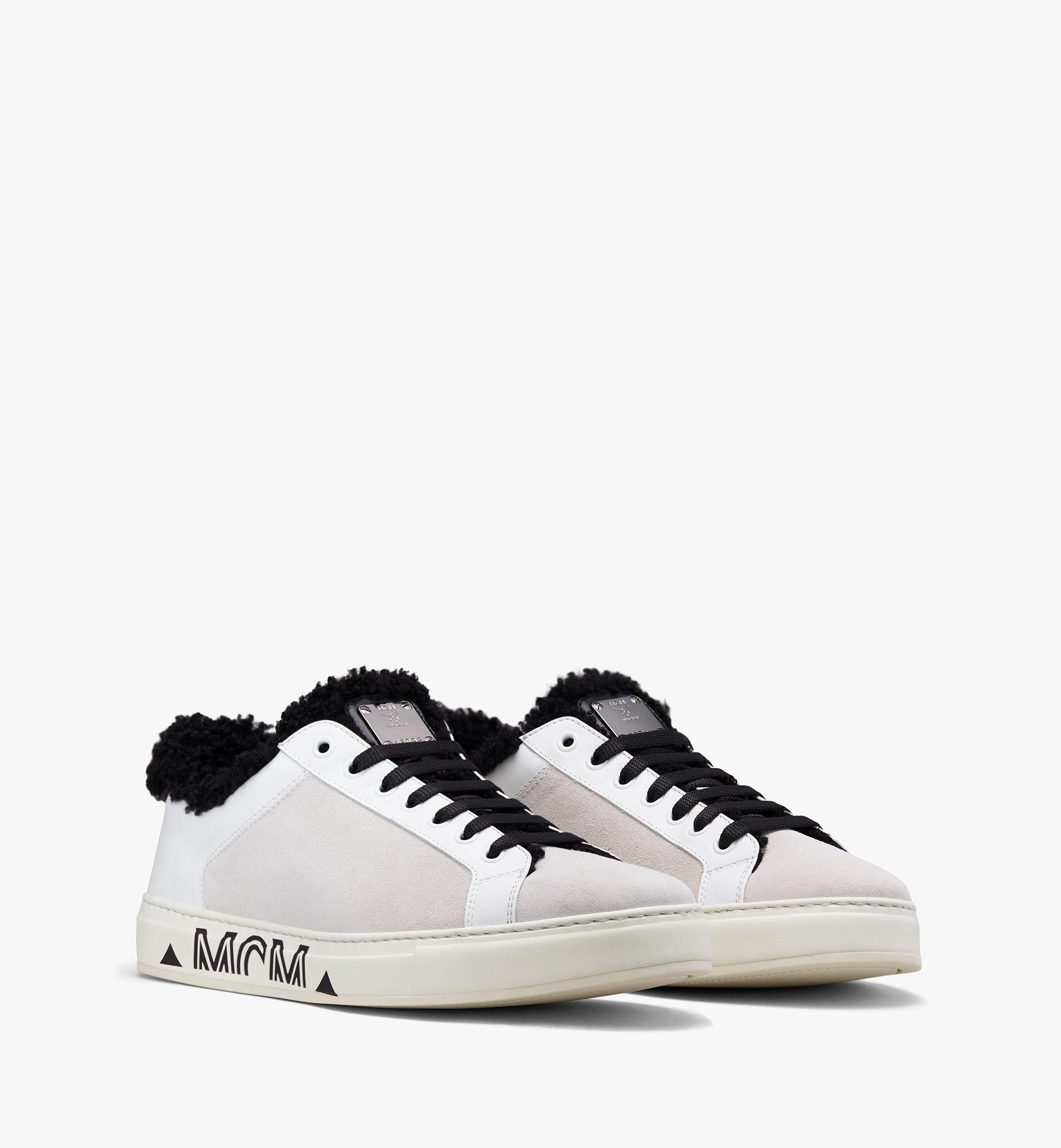 shearling sneakers