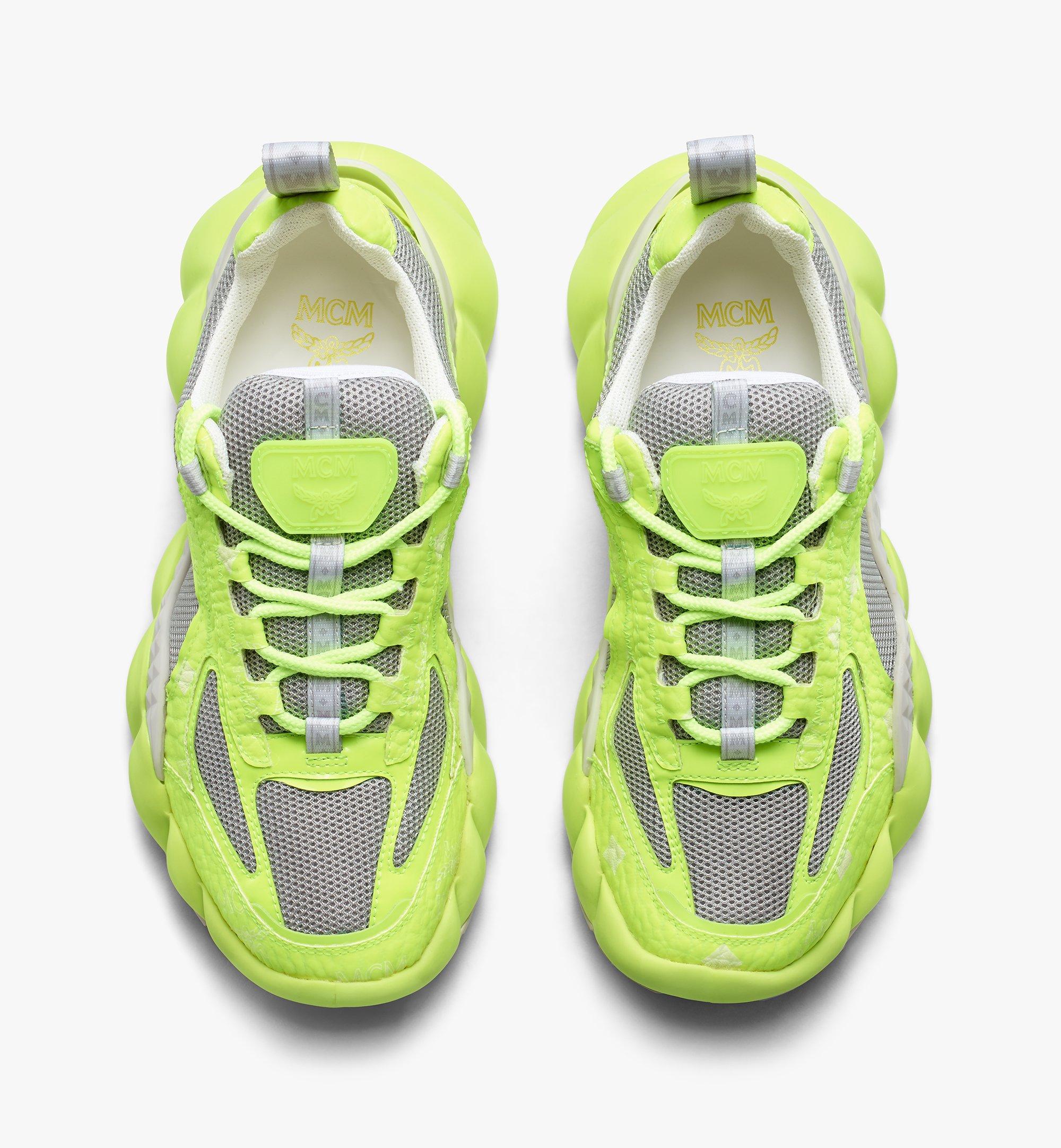 MCM Women's Low-Top Himmel Sneaker in Visetos  MES9ANX05YN035 Alternate View 4