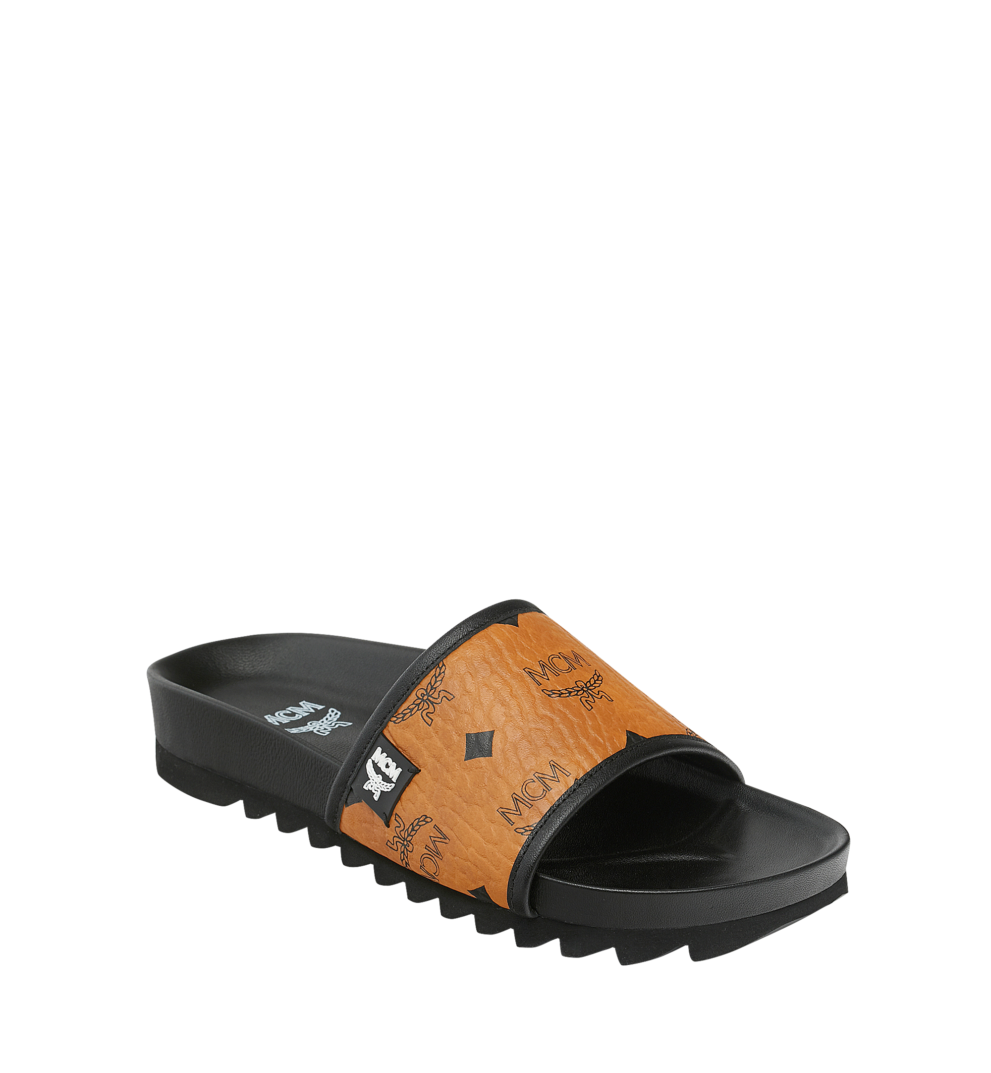 mcm women's visetos slides