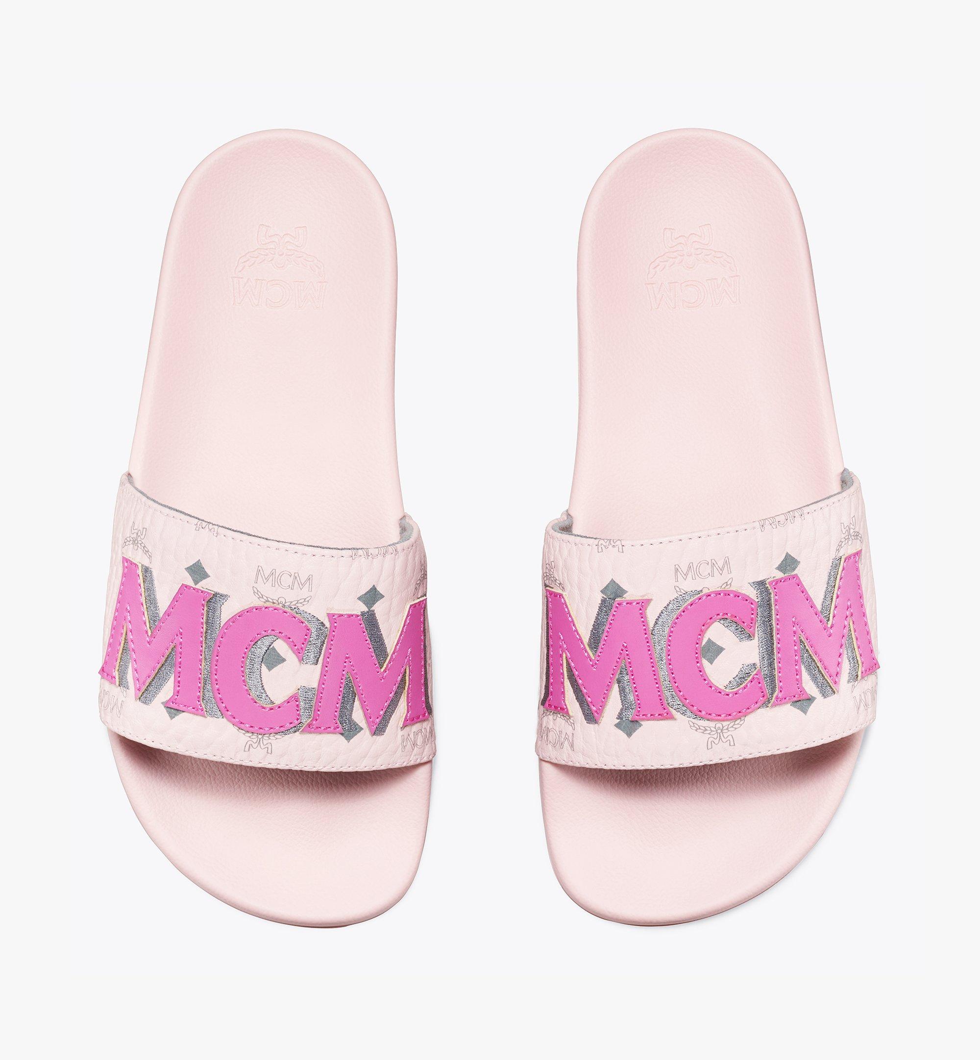 mcm slides pink