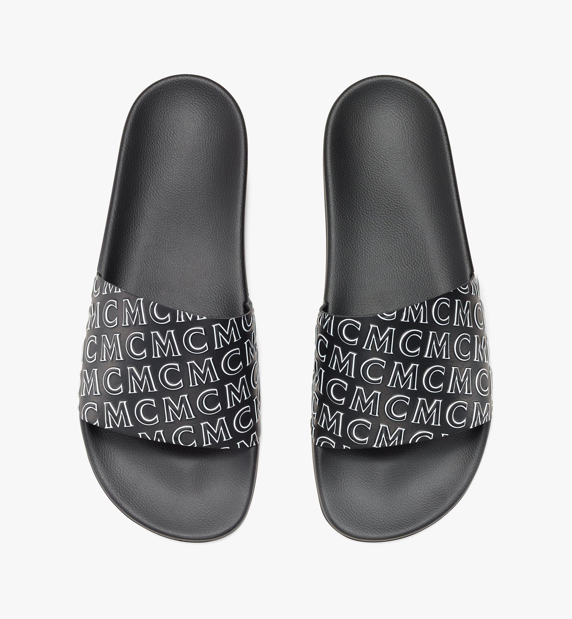 mcm slides black