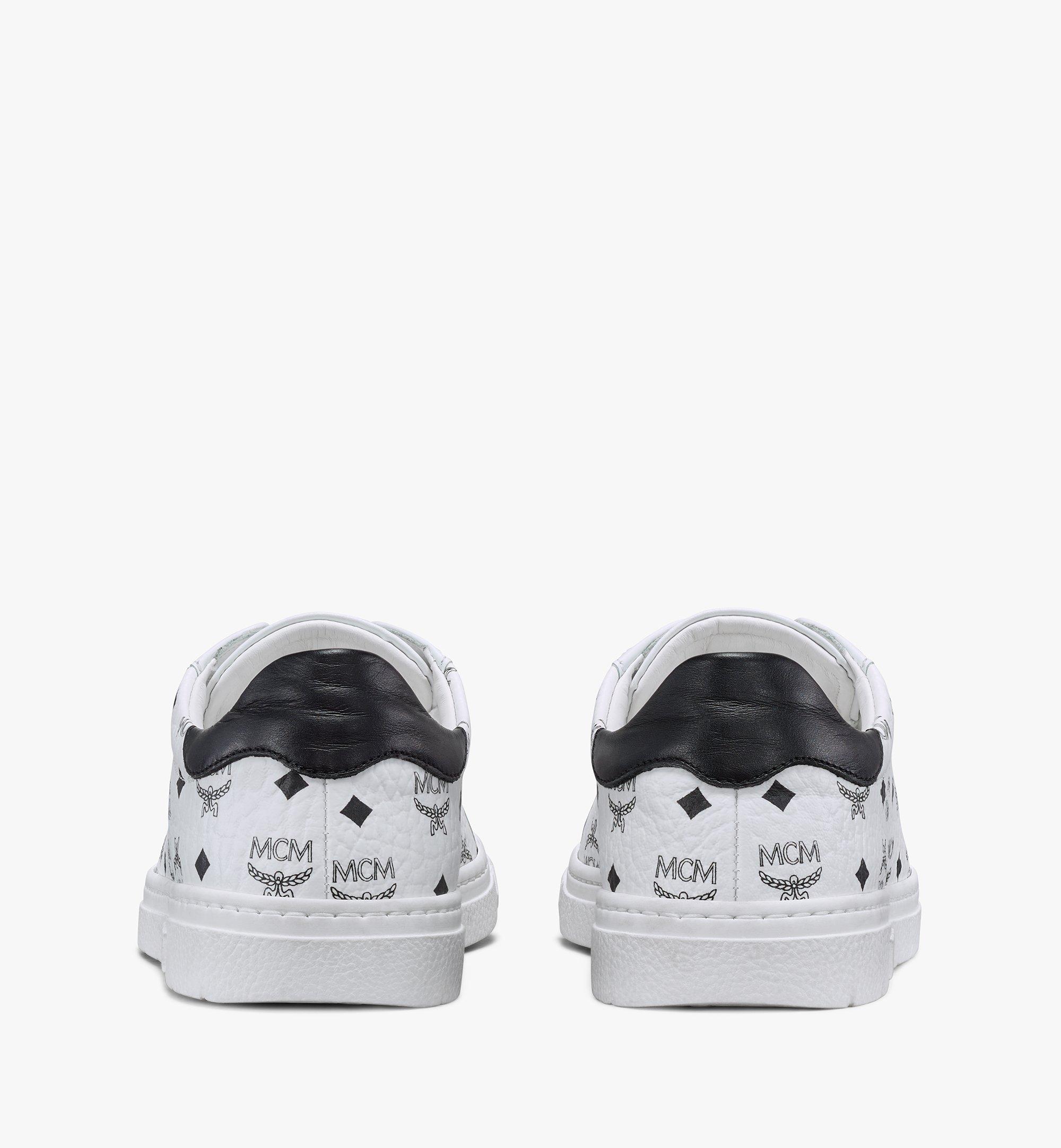 MCM 女士Visetos Terrain低帮运动鞋 White MESAAMM17WT036 更多视角 2