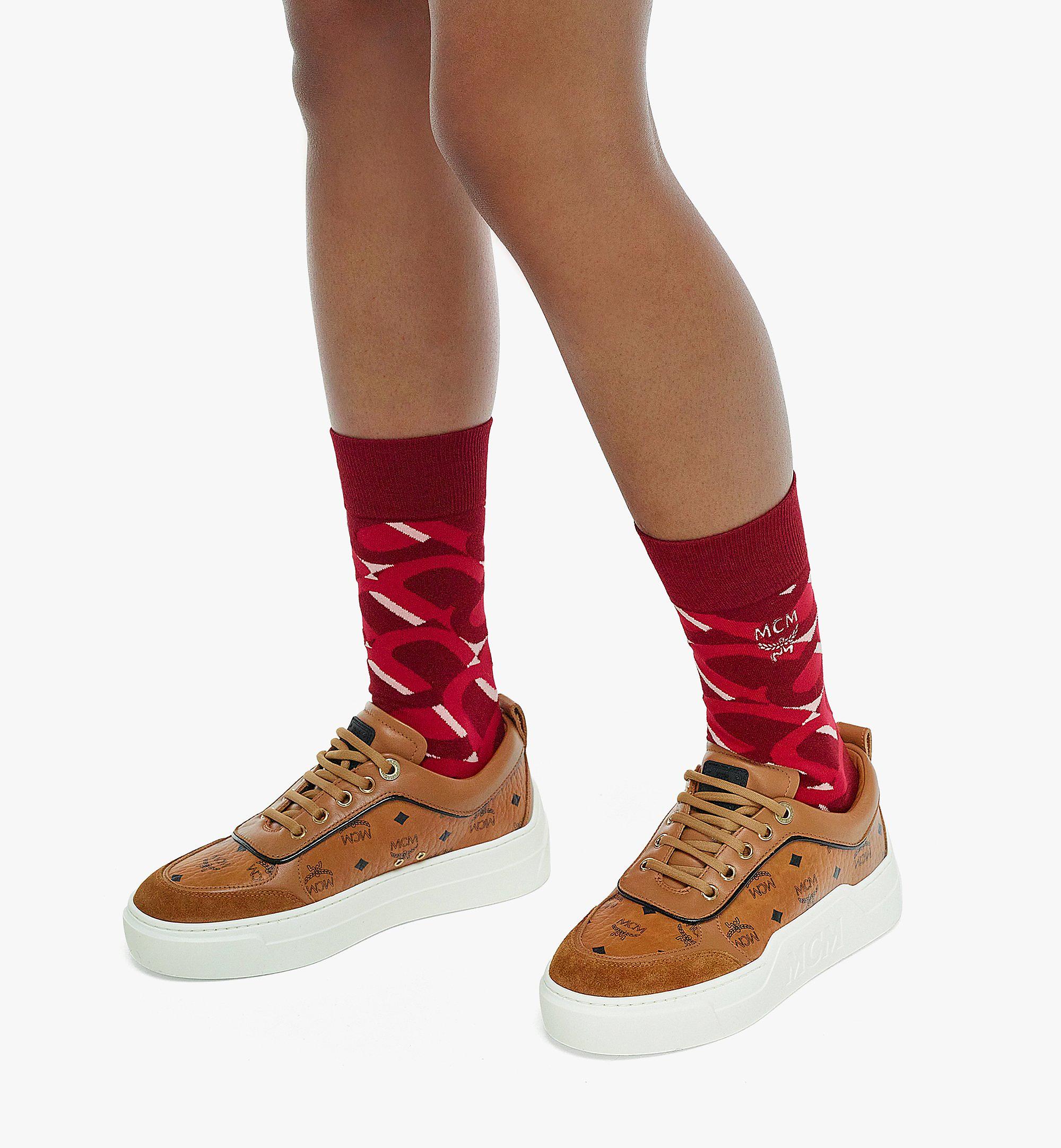 mcm skyward platform sneakers