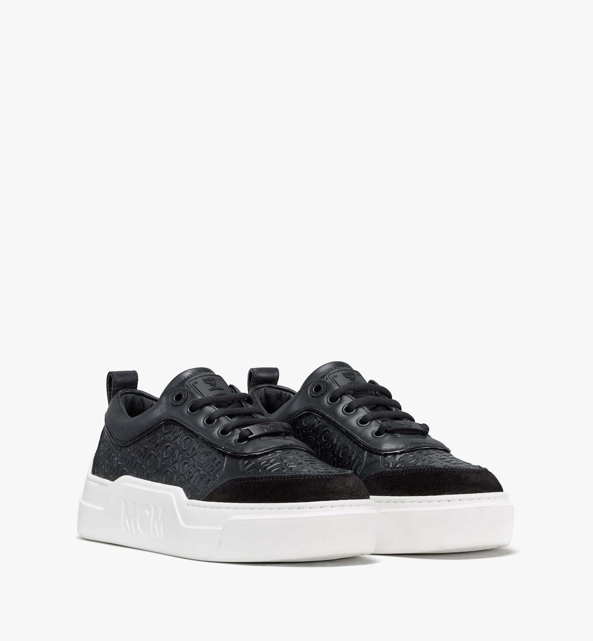 mcm skyward platform sneakers