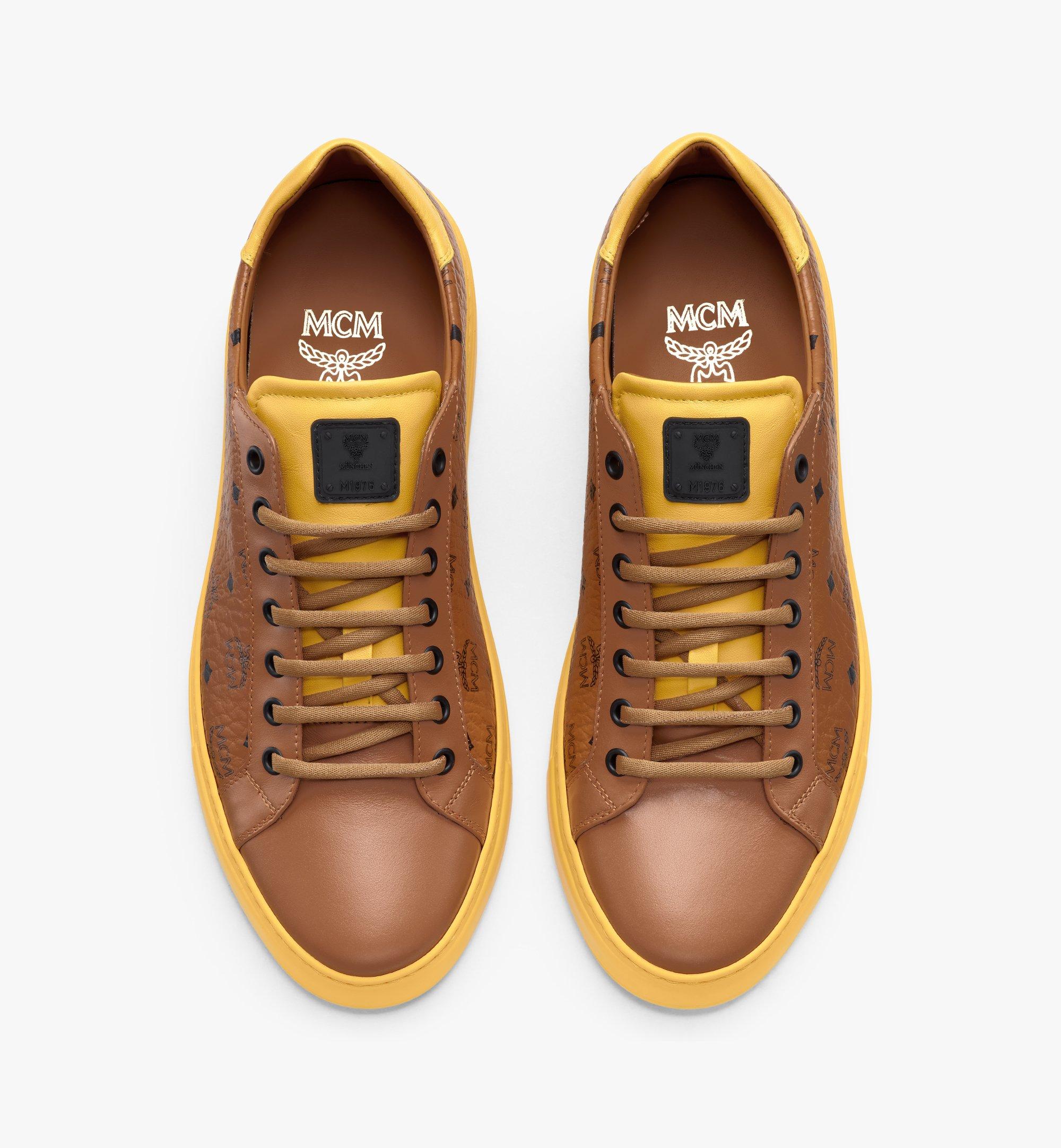 mcm cognac shoes