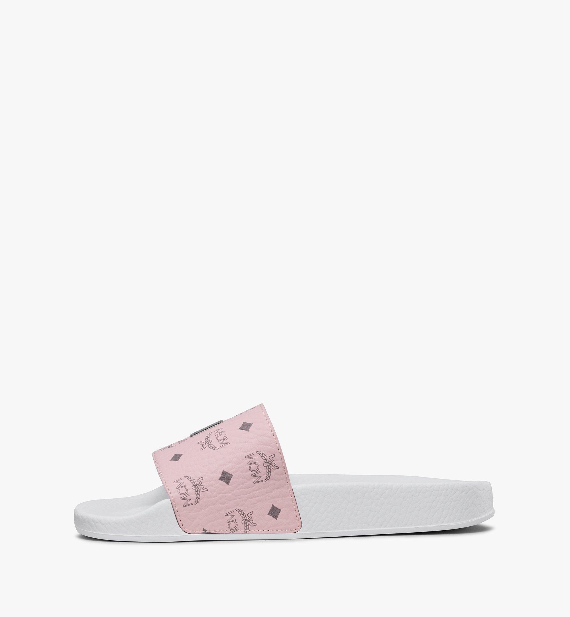 women's mcm visetos slides