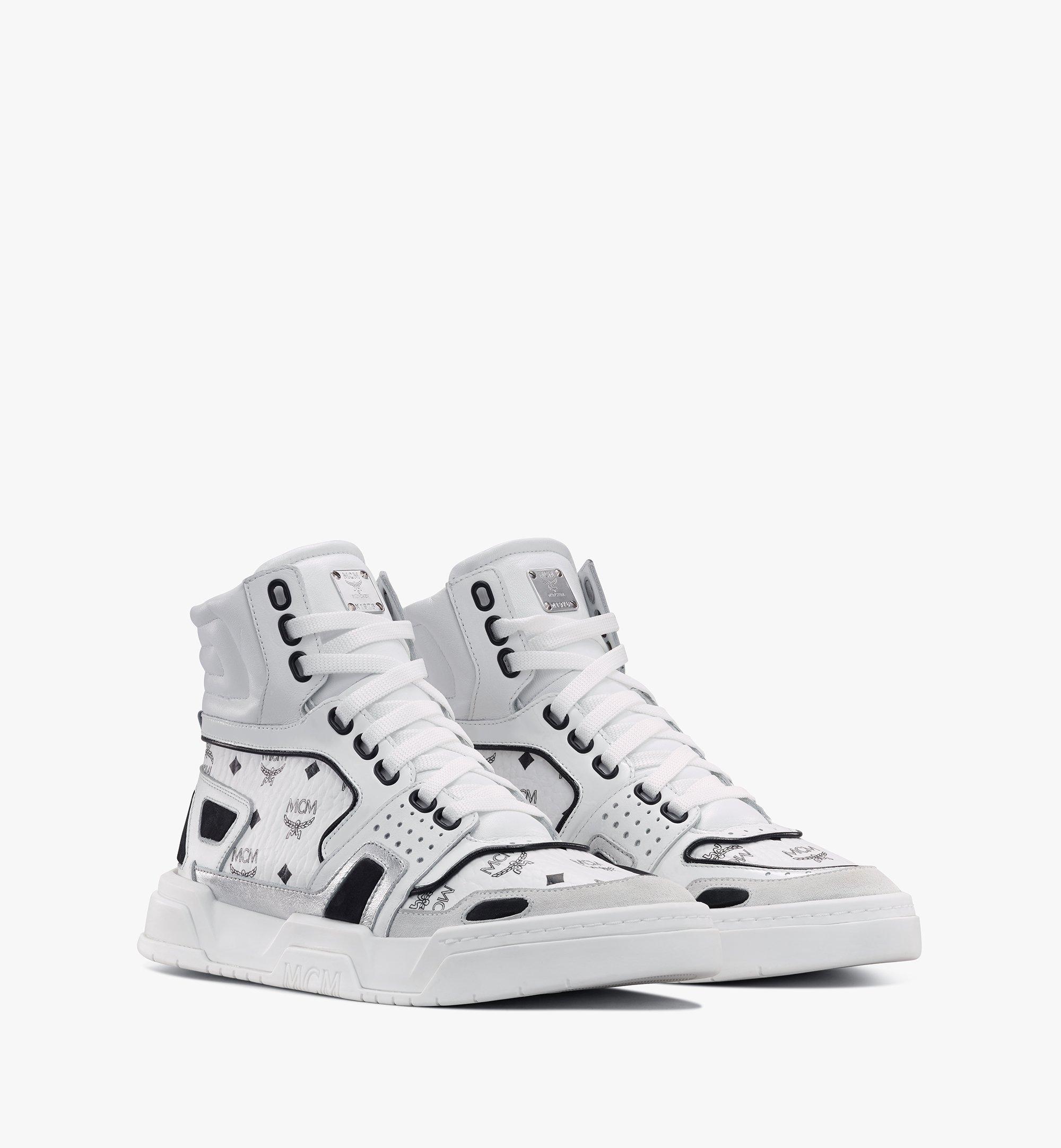 mcm high top sneakers