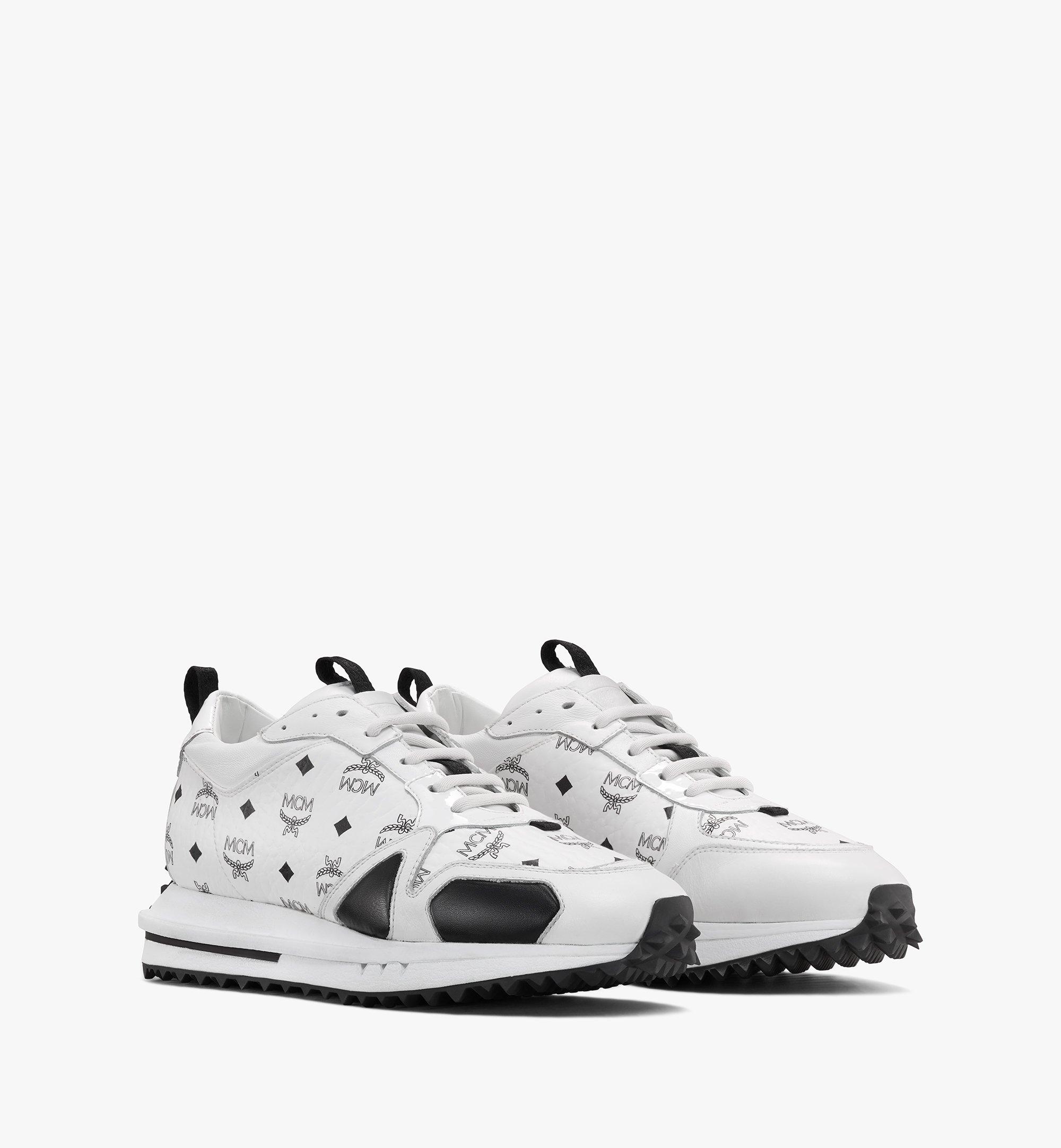 Mcm deals sneakers white