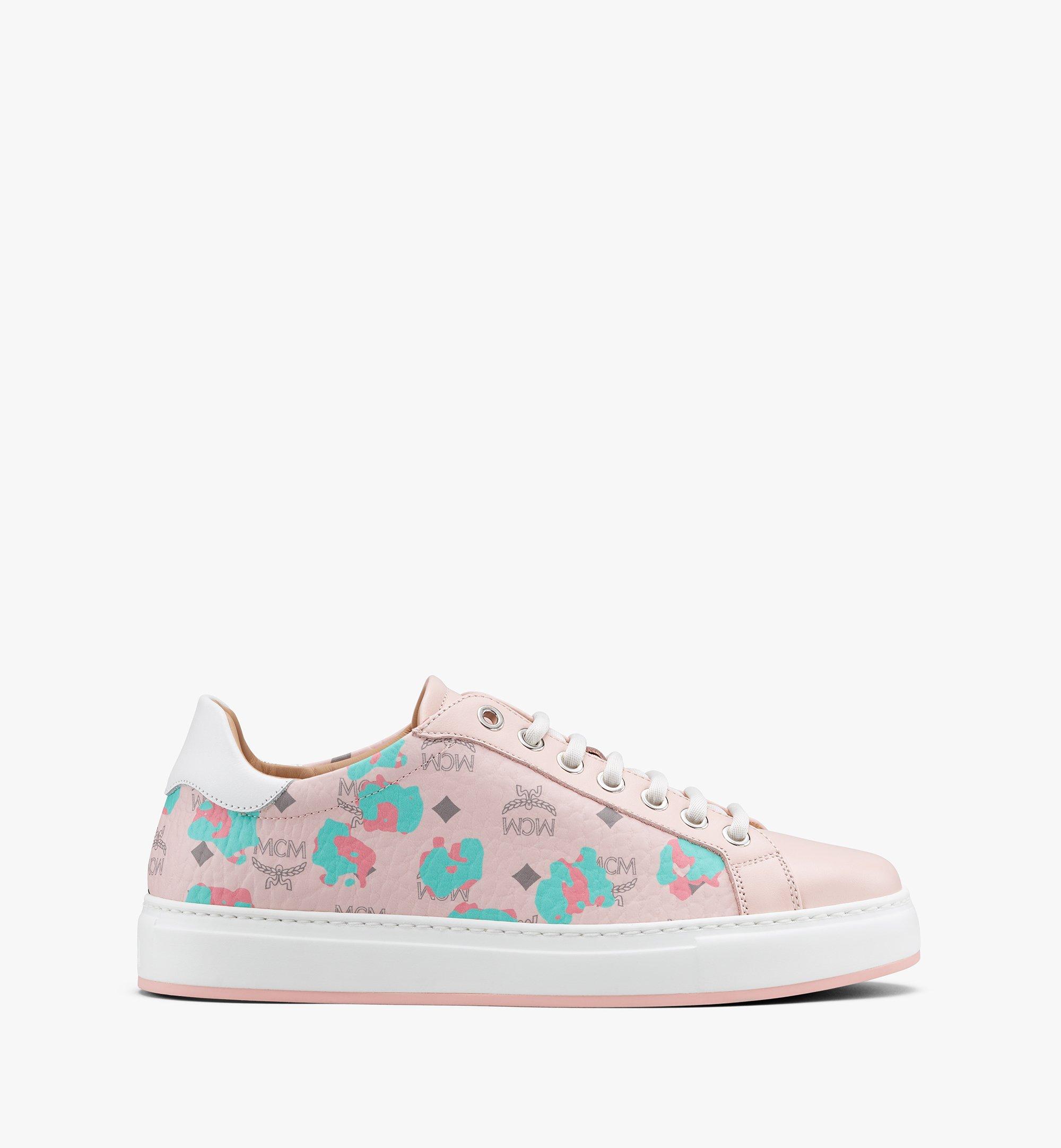 pink mcm sneakers