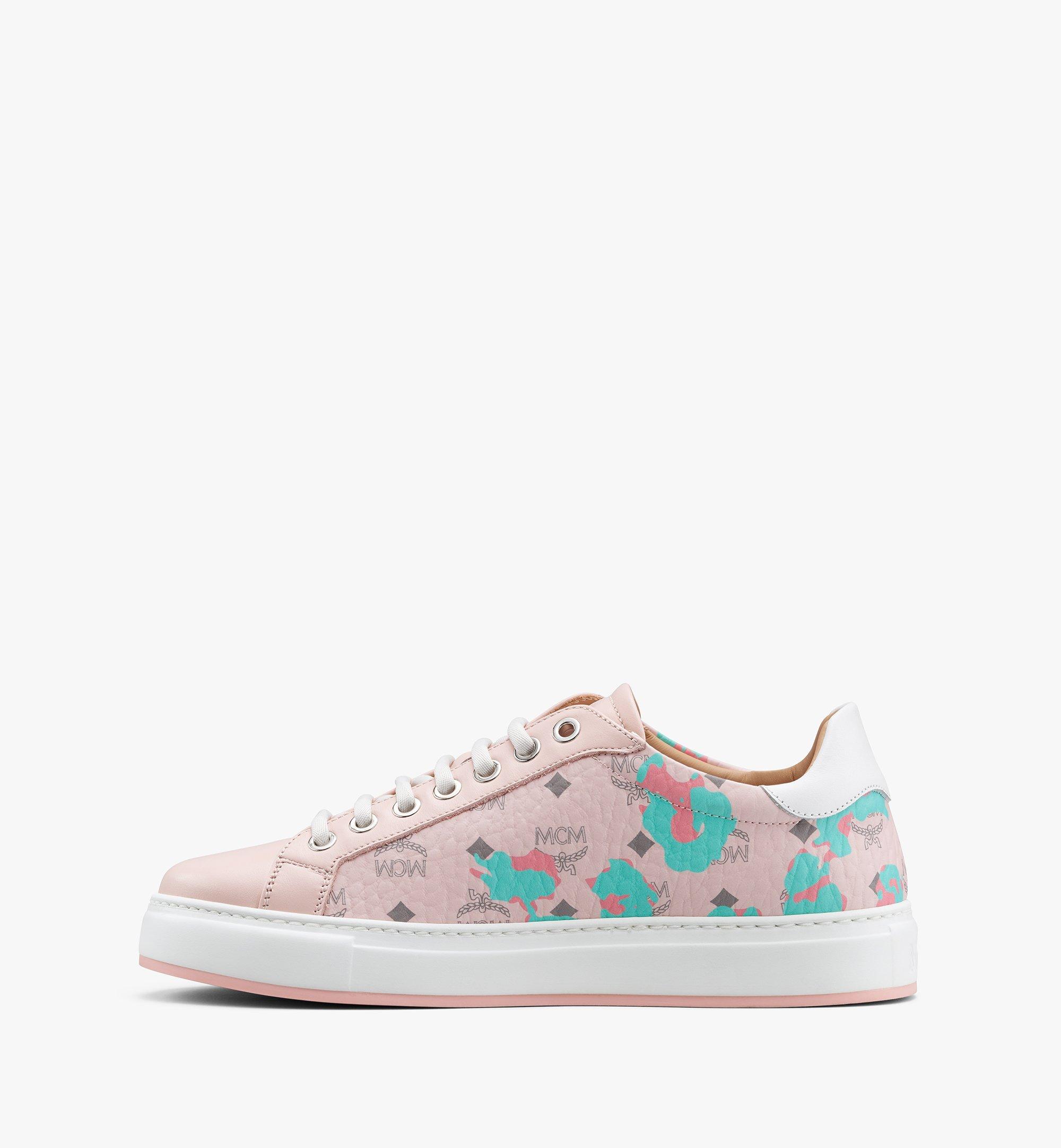 pink mcm sneakers