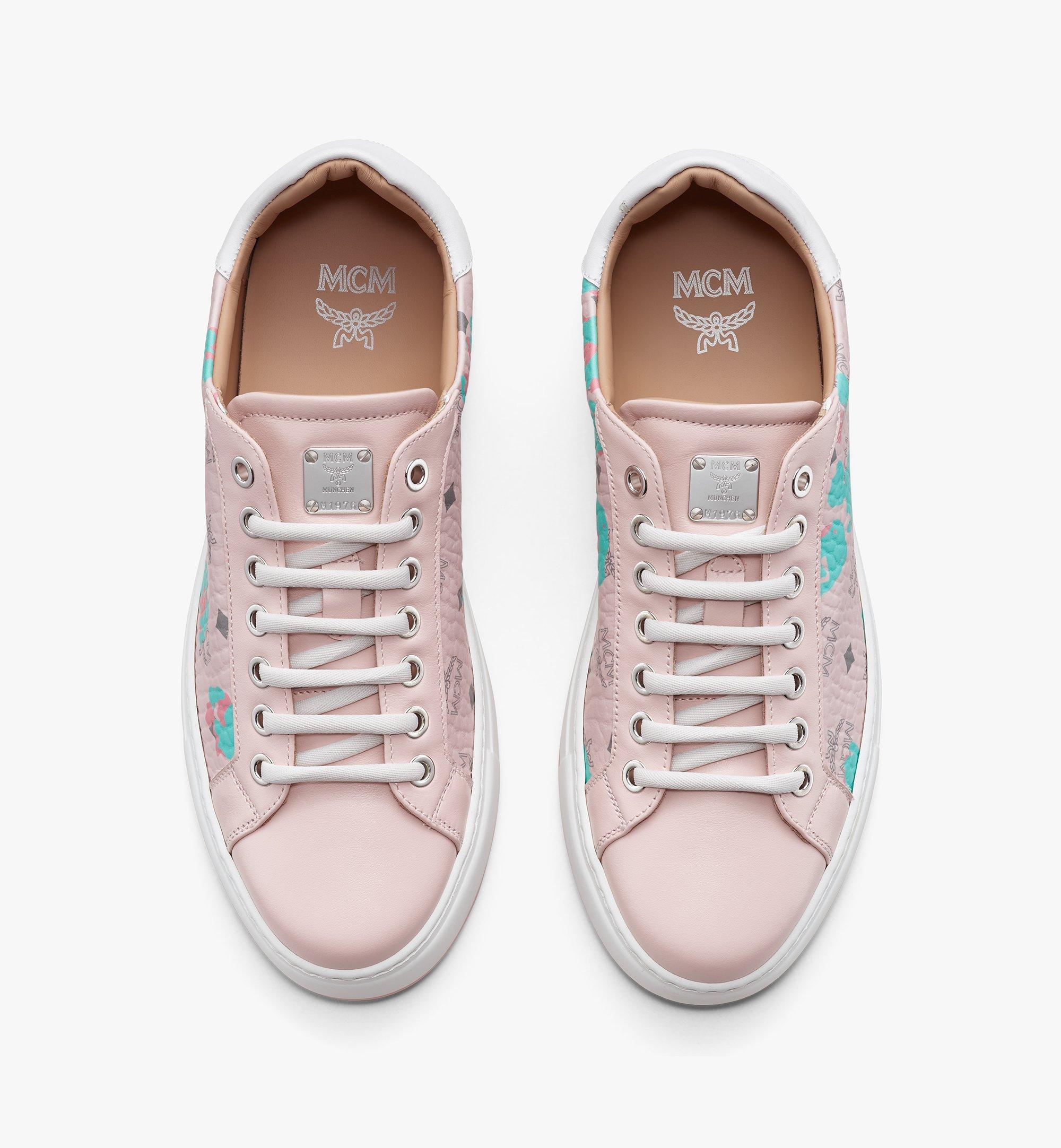 pink mcm sneakers