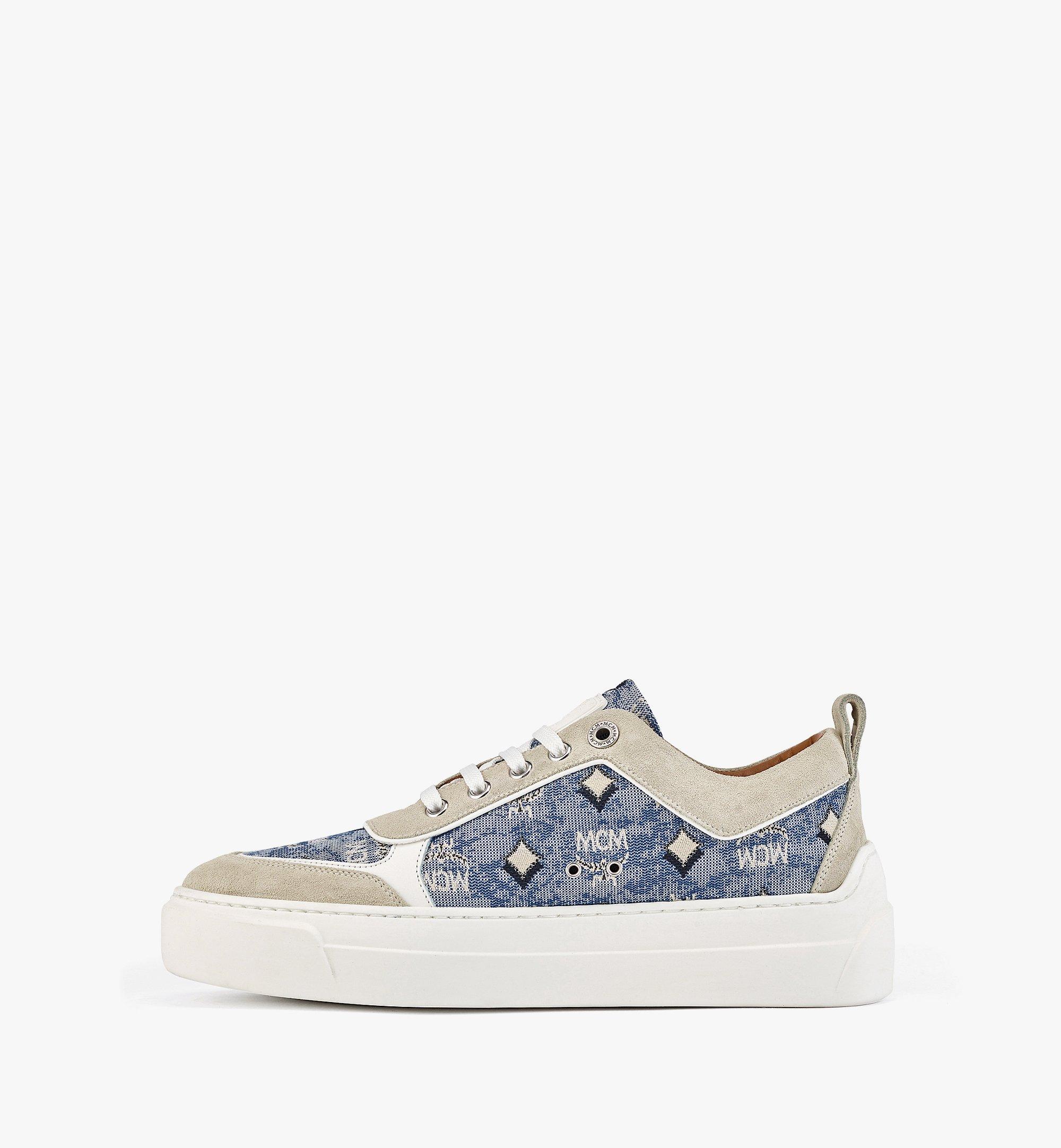 mcm platform sneakers