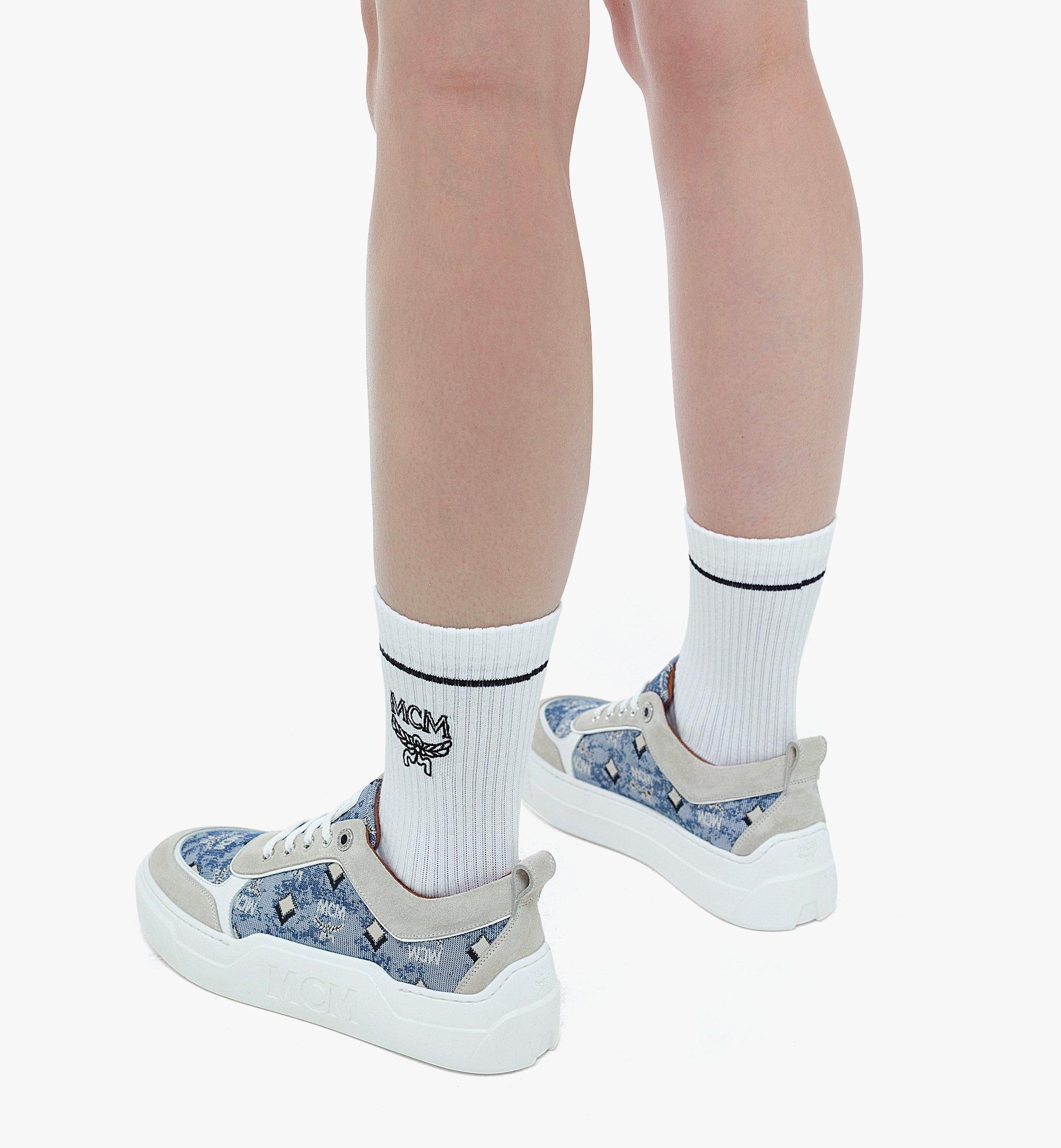 mcm skyward platform sneakers