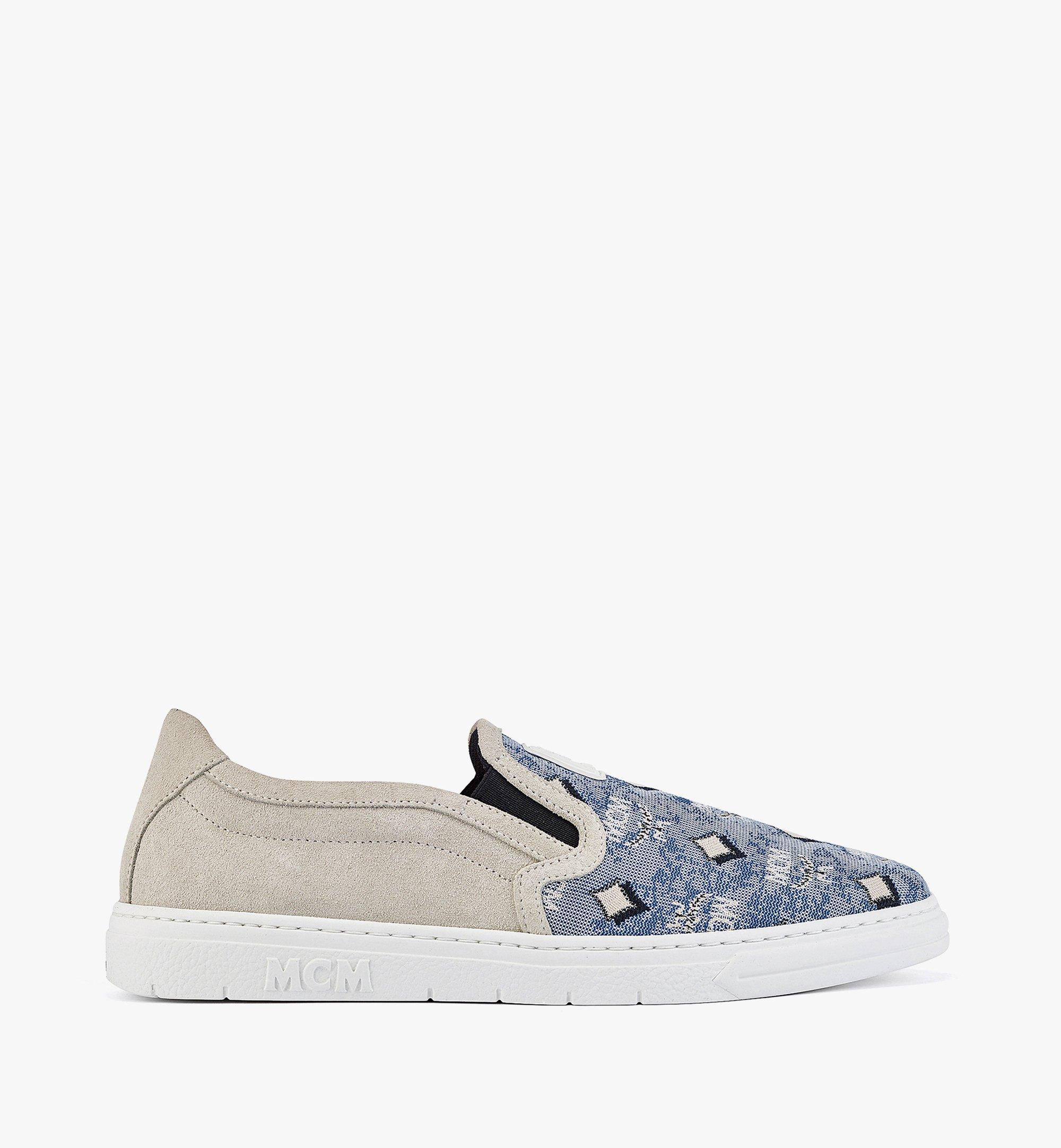 mcm slip on sneaker