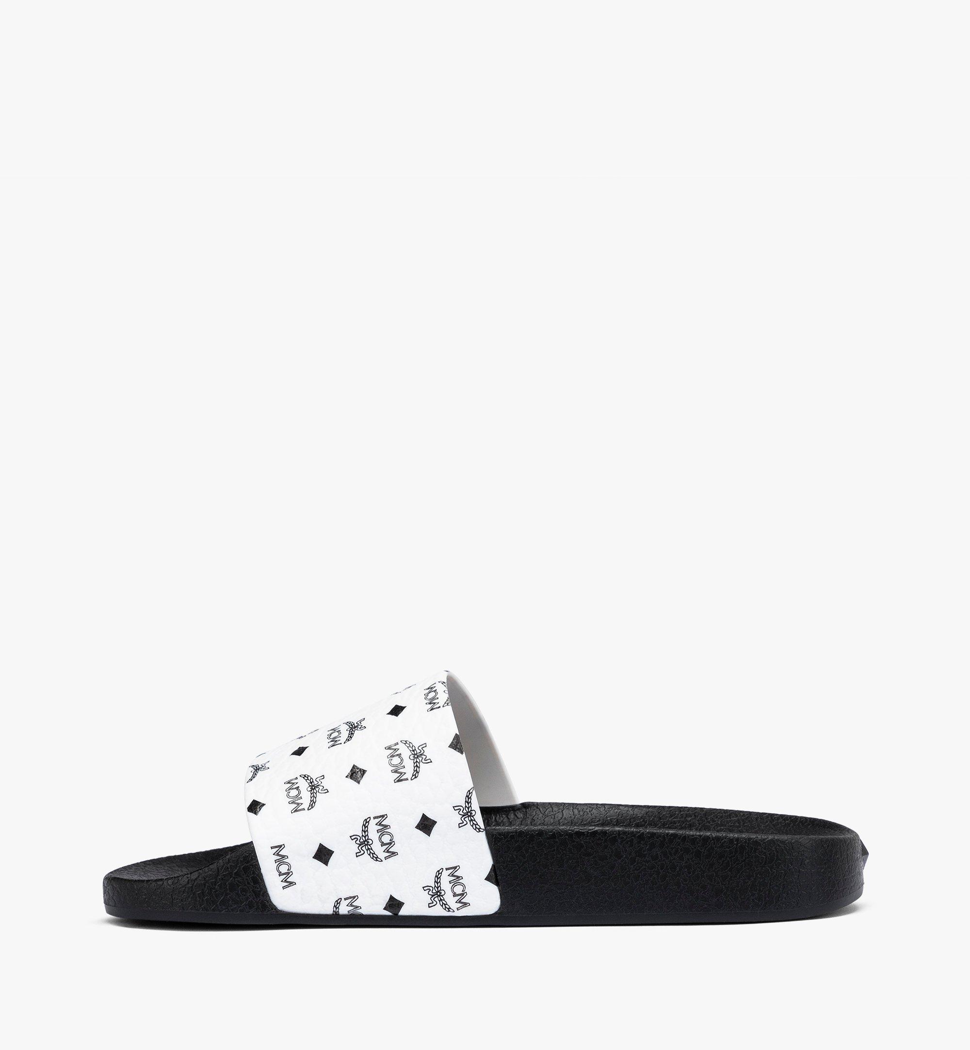 MCM Slides mit Monogramm-Print White MESCAMM05BK040 Noch mehr sehen 1