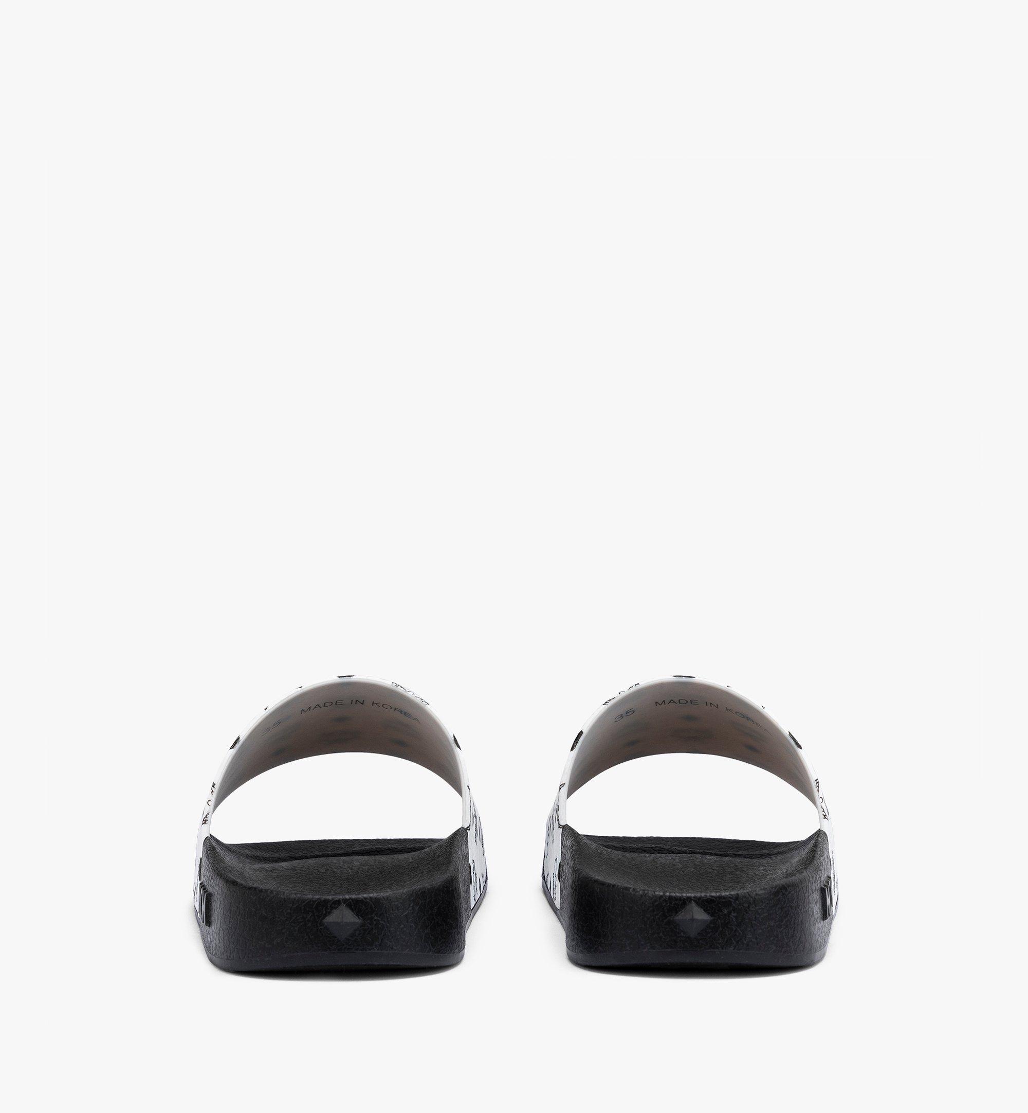 MCM Slides mit Monogramm-Print White MESCAMM05BK040 Noch mehr sehen 3