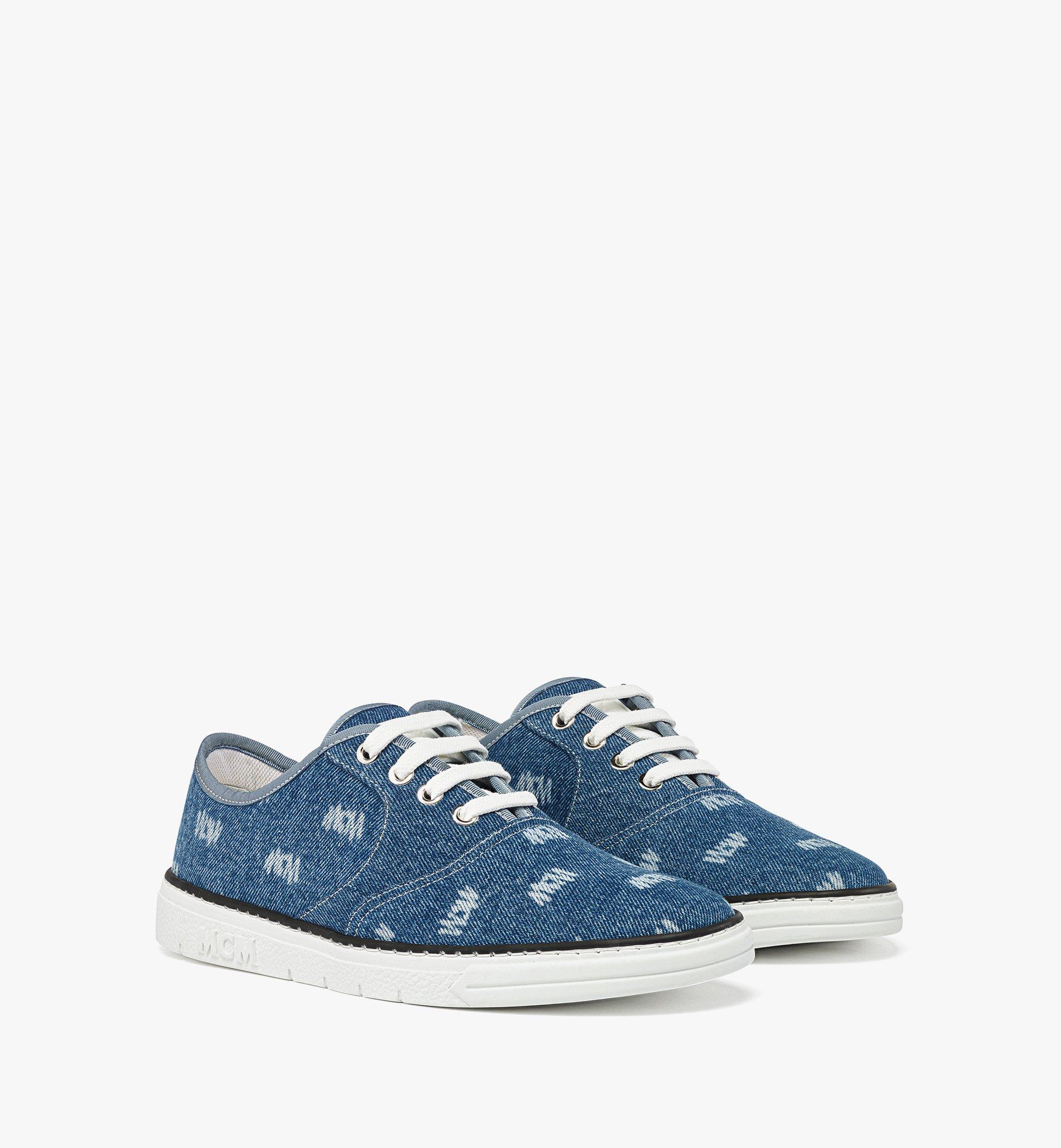 mcm sneakers blue