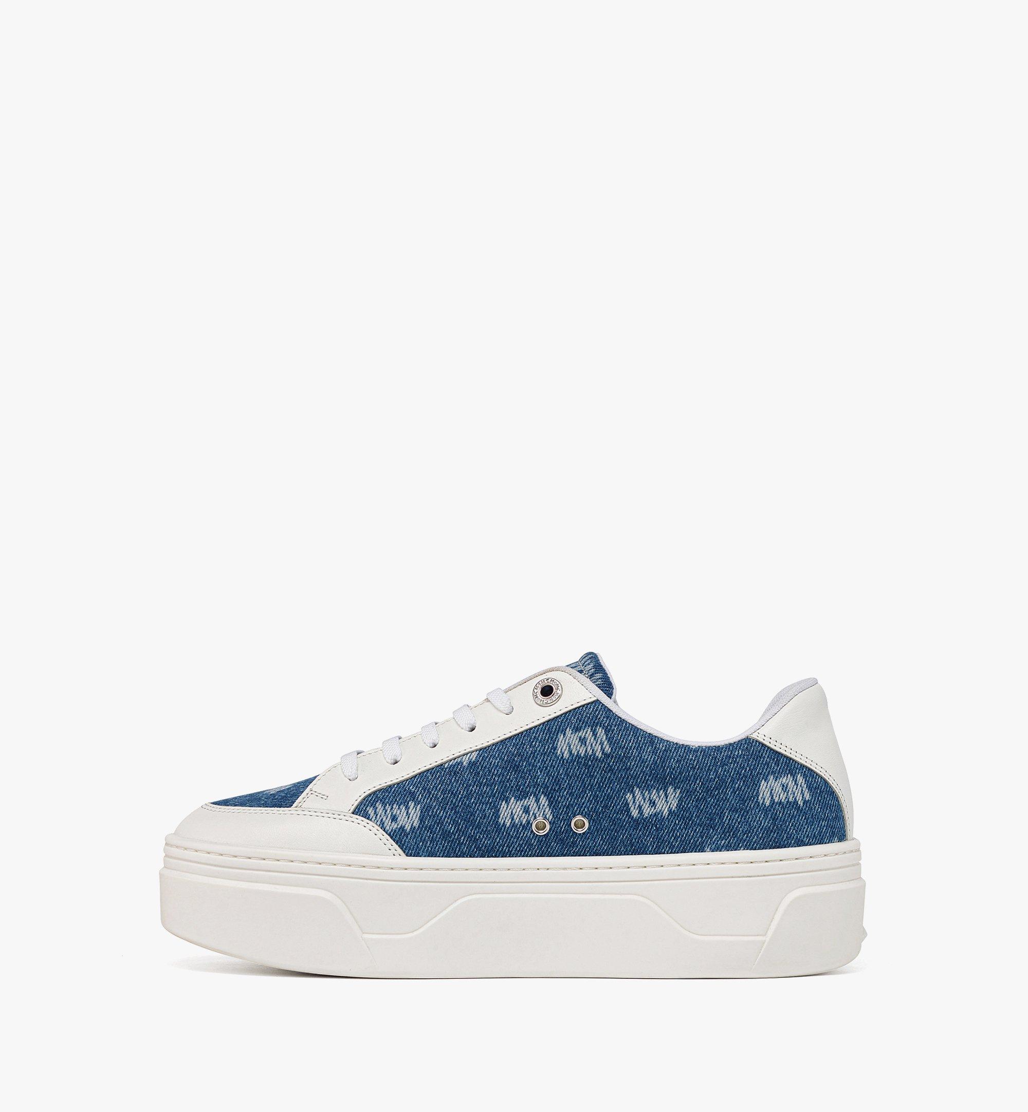 mcm skyward platform sneakers