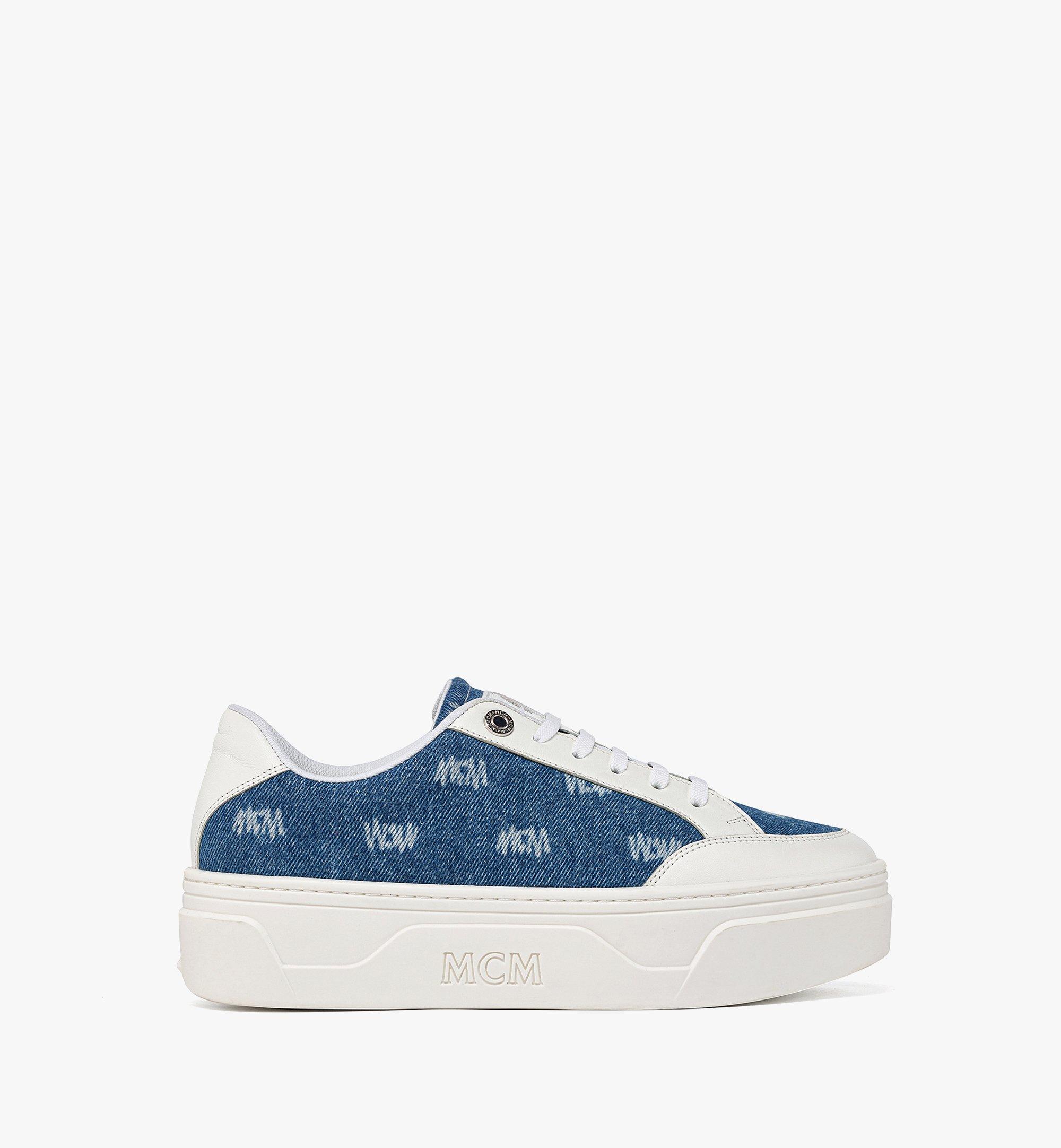 Blue on sale mcm shoes