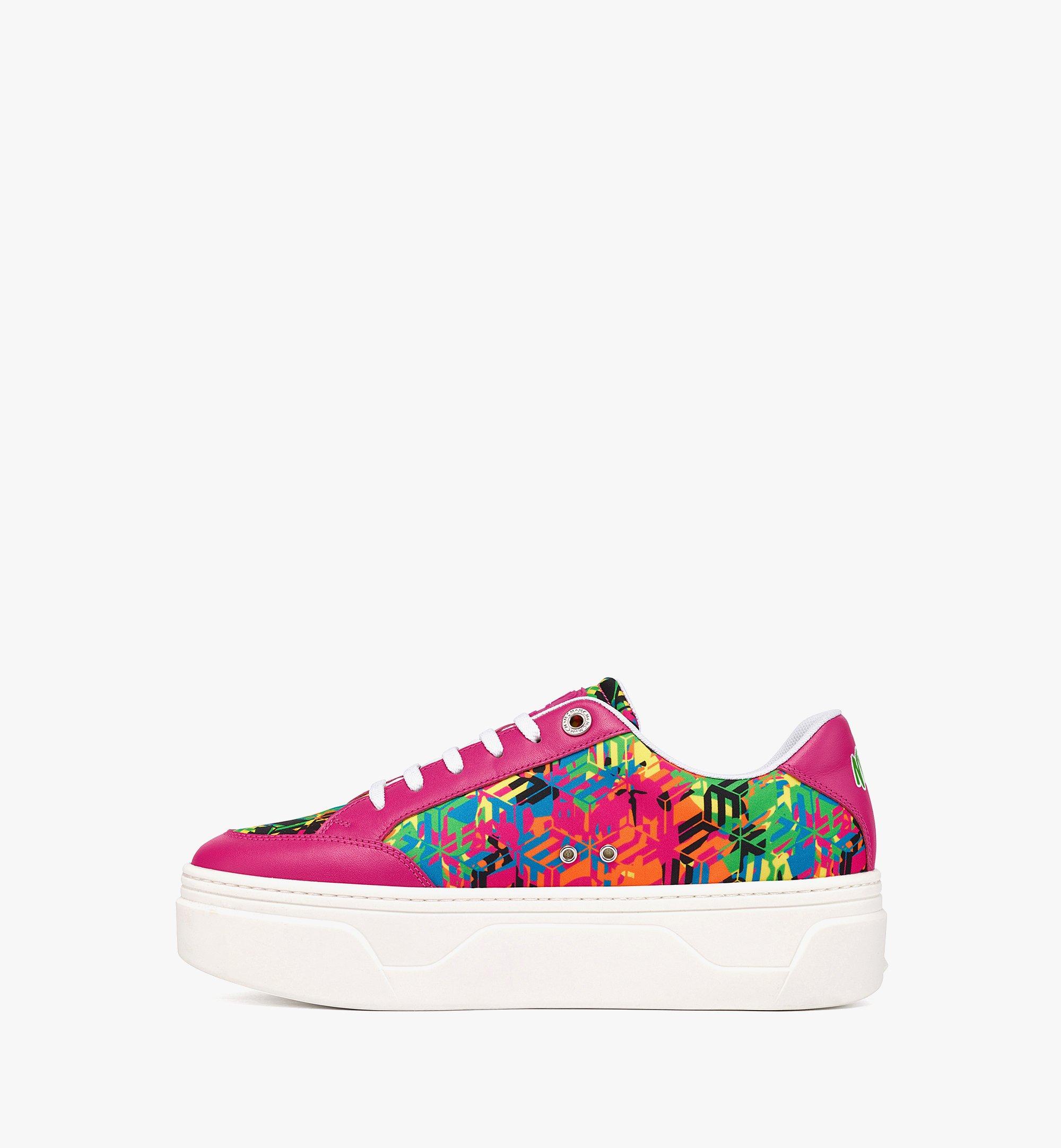 mcm skyward platform sneakers