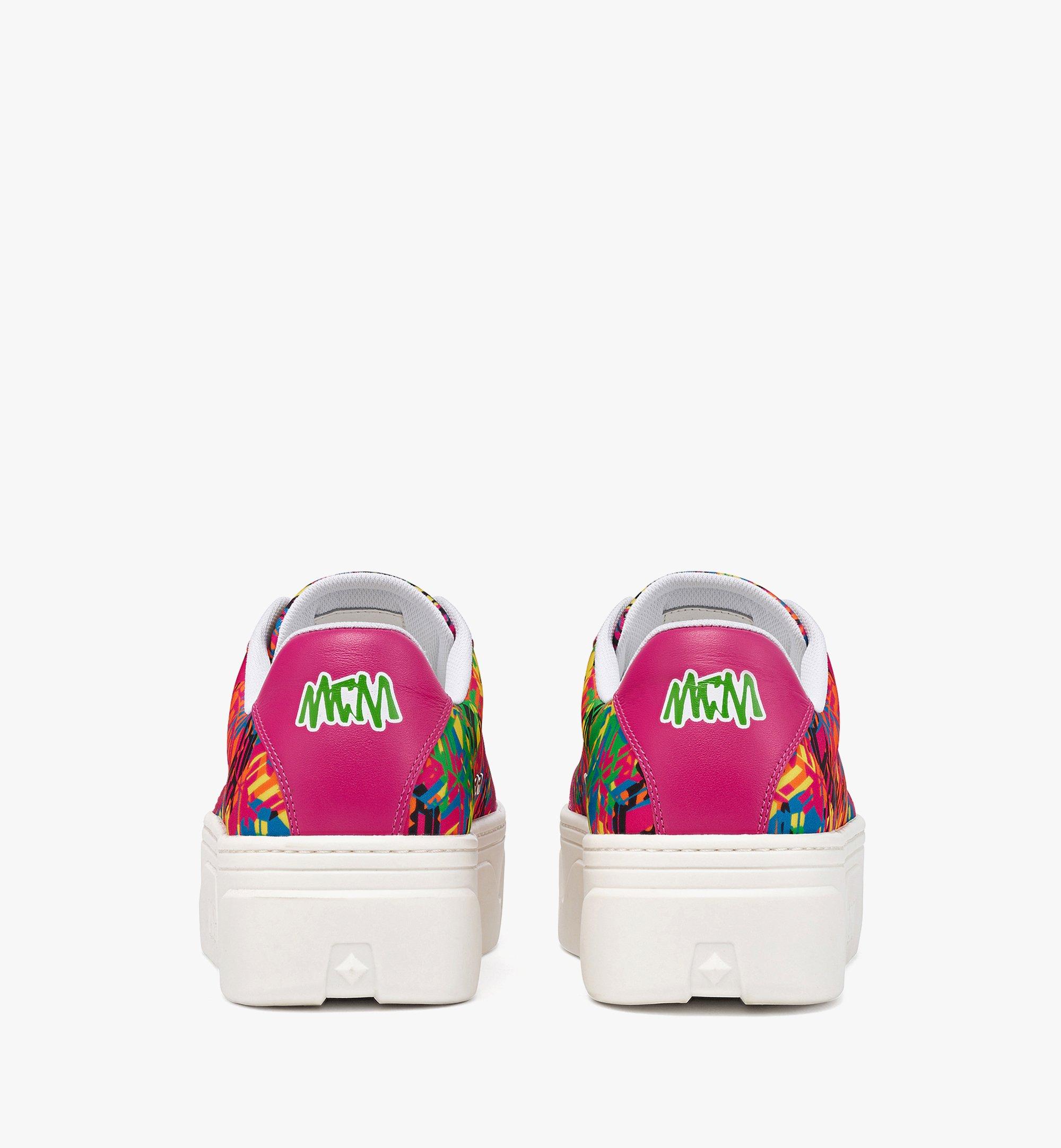 mcm skyward platform sneakers