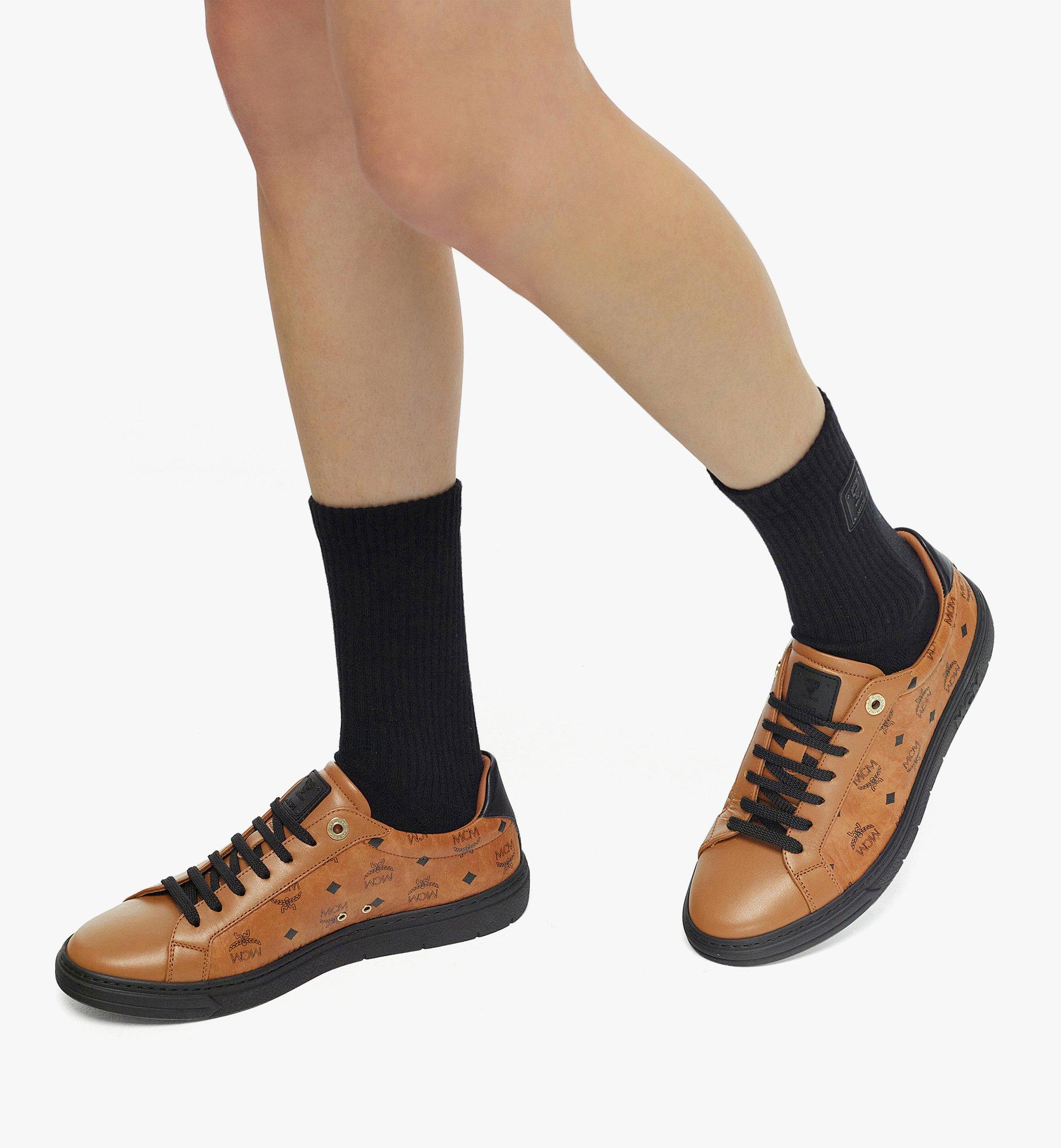 MCM Terrain Low-Top-Sneaker in Farbblock-Visetos Black MESCSMM01BK037 Noch mehr sehen 2