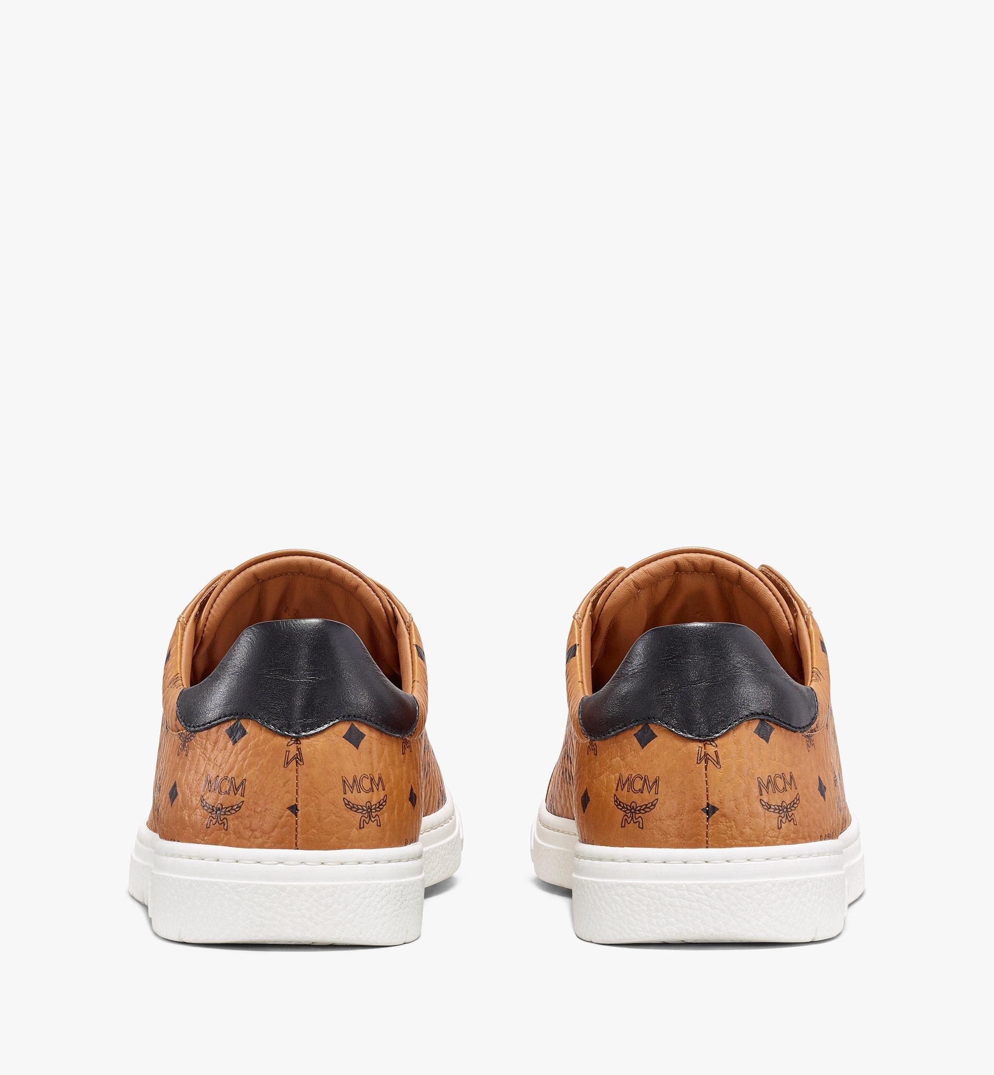 MCM Terrain Low-Top-Sneaker in Visetos Cognac MESCSMM23CO036 Noch mehr sehen 2