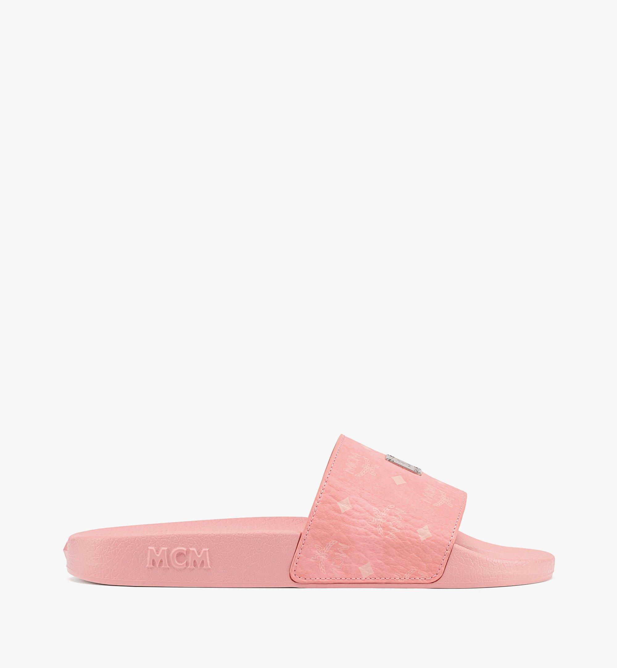 36 IT Women's Visetos Slides Pink MCM ®MY