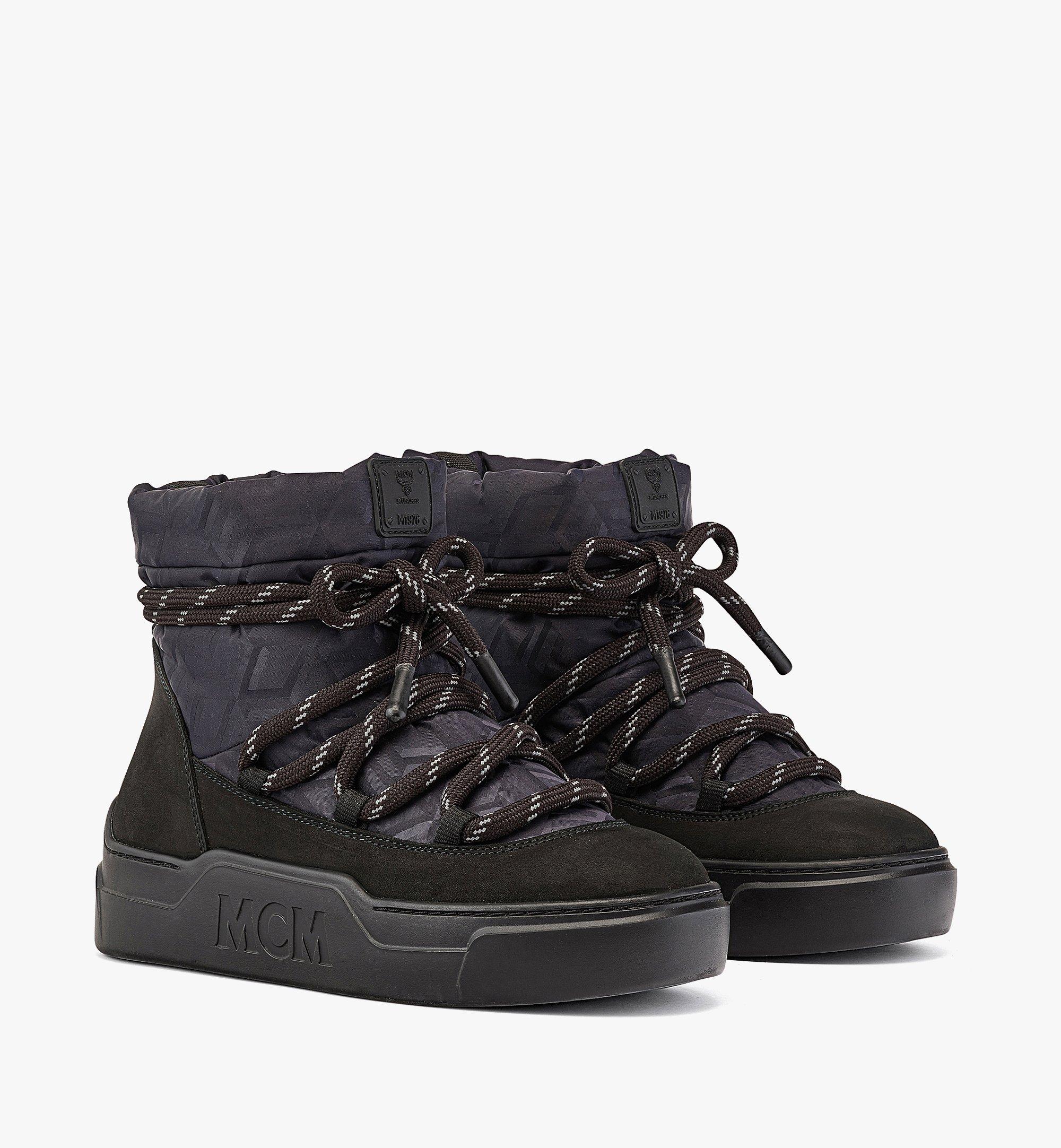 mcm wedge sneakers